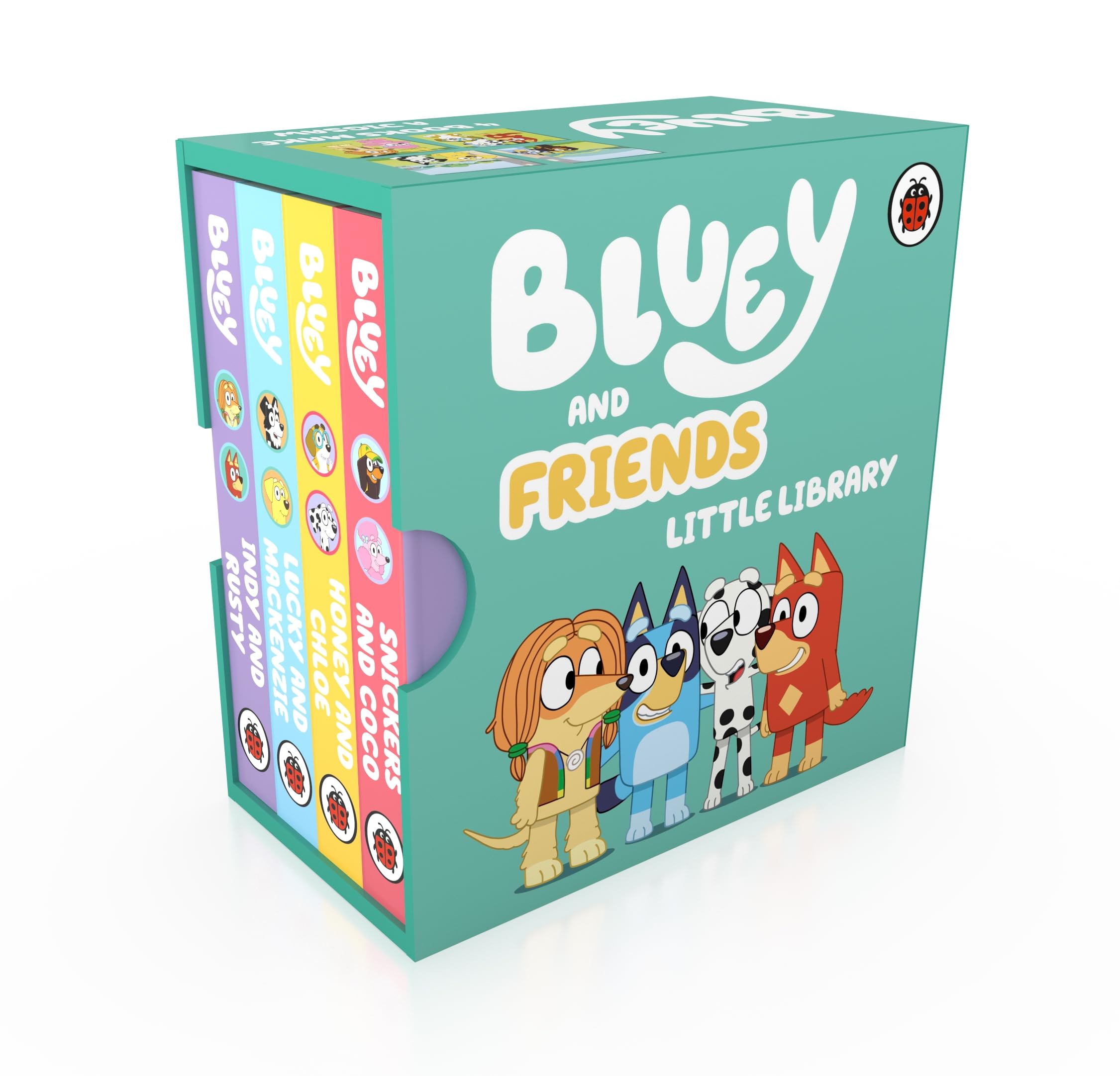 Bluey Bluey and Friends Little Library Board Book - Ages 1-3 1