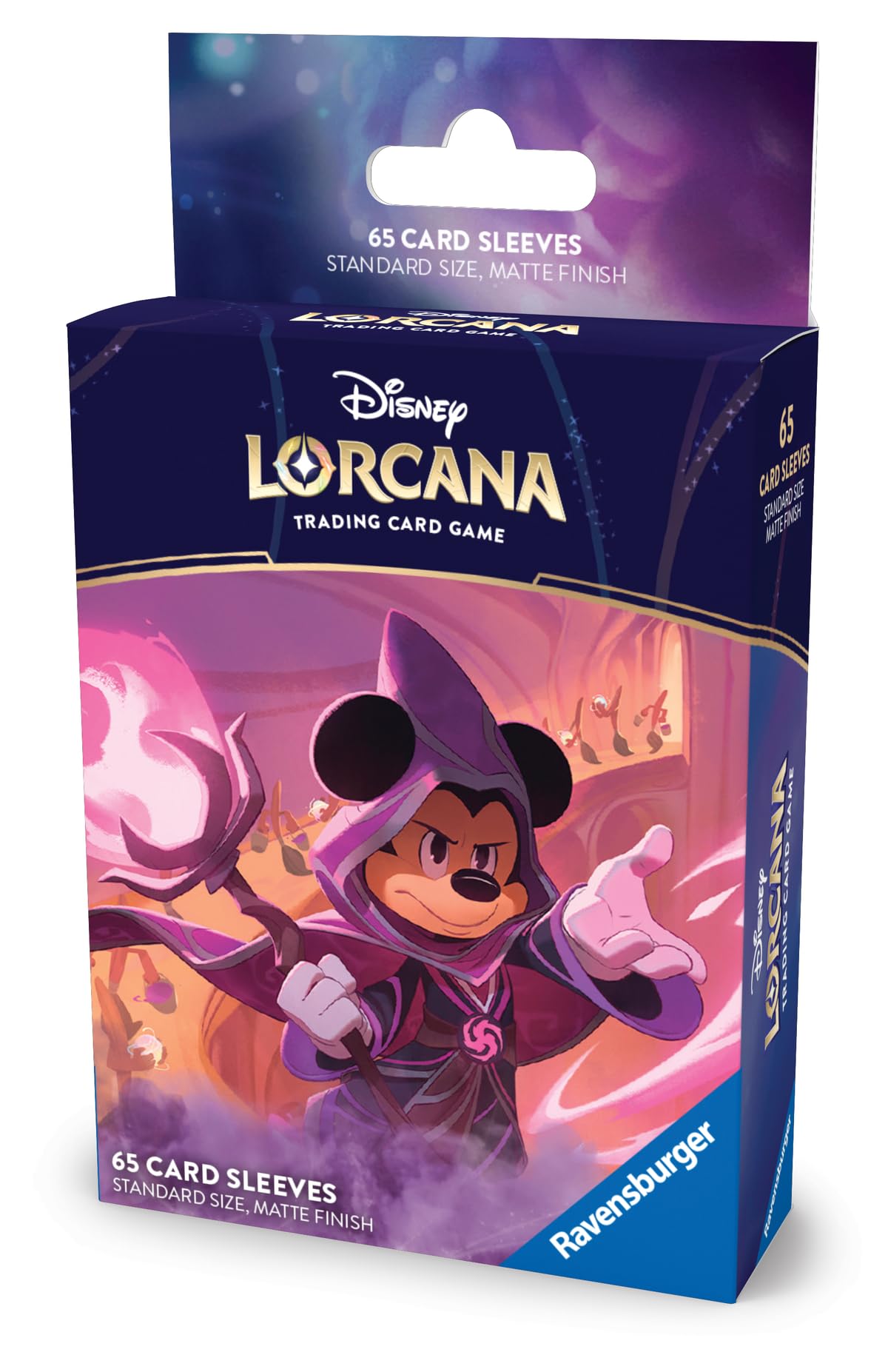Ravensburger Disney Lorcana Trading Card Game Mickey Mouse Card Sleeves | 65 Count | Matte Finish 7