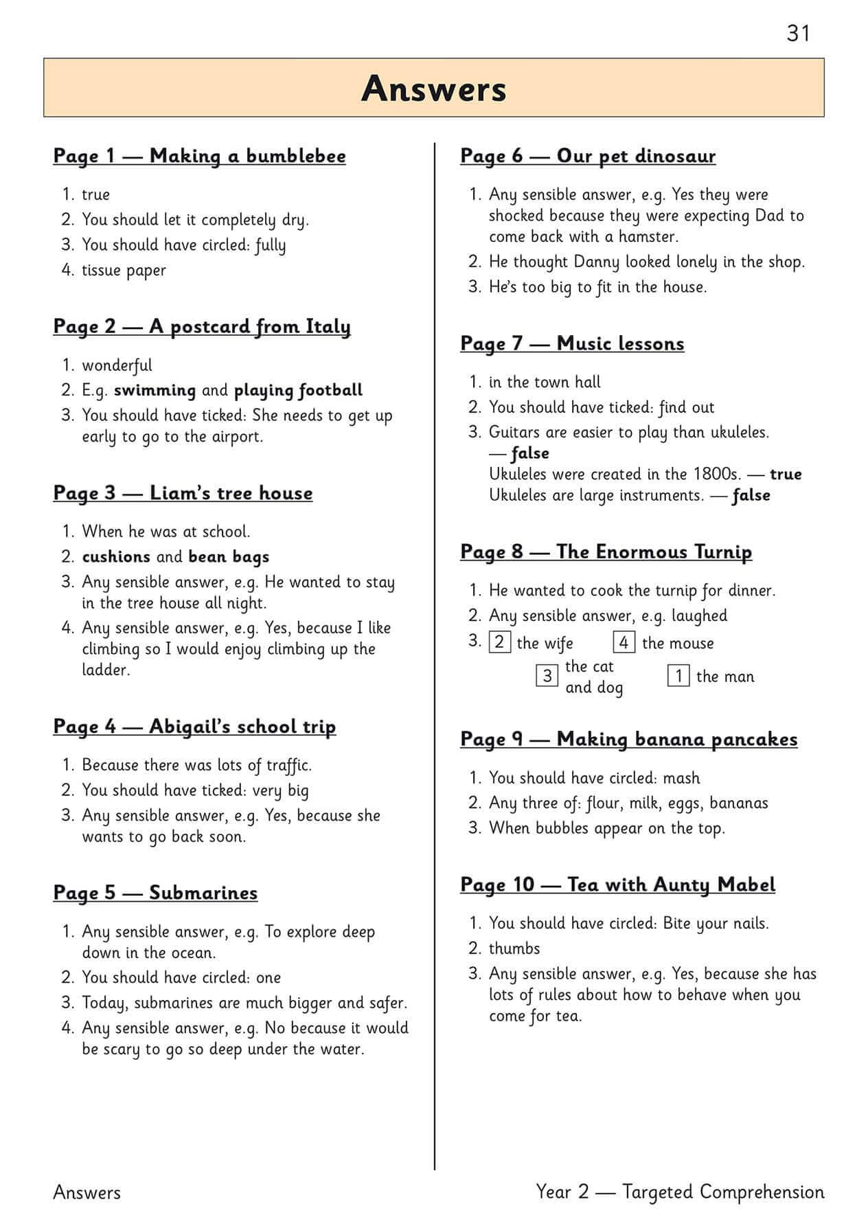 CGP Books New KS1 English Targeted Question Book: Year 2 Comprehension - Book 2 | Ages 6-7 | Paperback 6