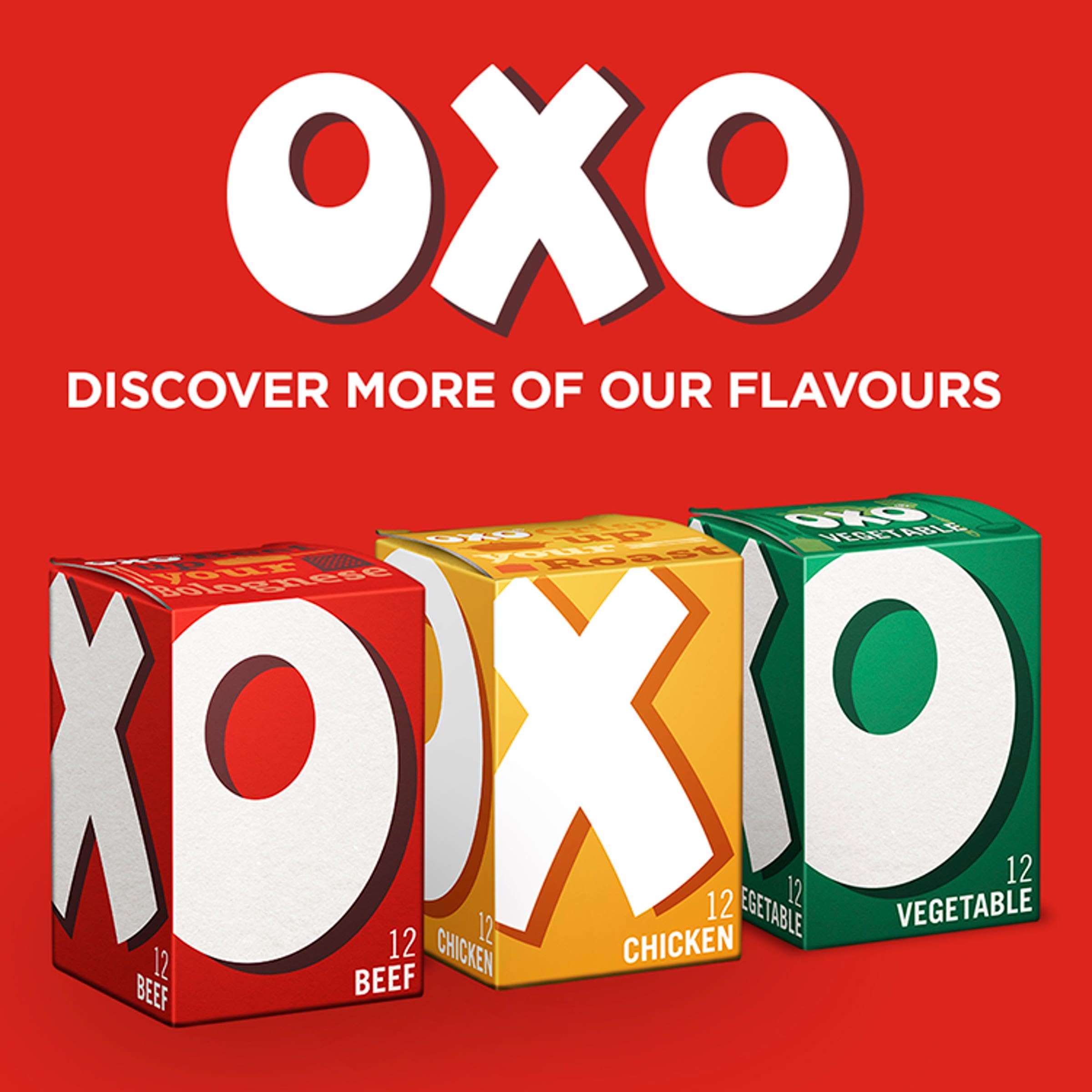 OXO Vegetable Stock Cubes - Full-Flavour, Plant-Based & Vegan | 24 Pack | 142g 7