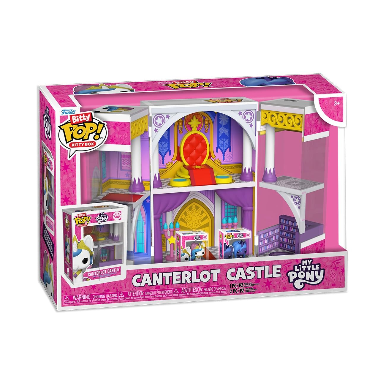 Funko My Little Pony Canterlot Castle Chibi Vinyl Figure | 3.75 Inches | Ages 3+ 1