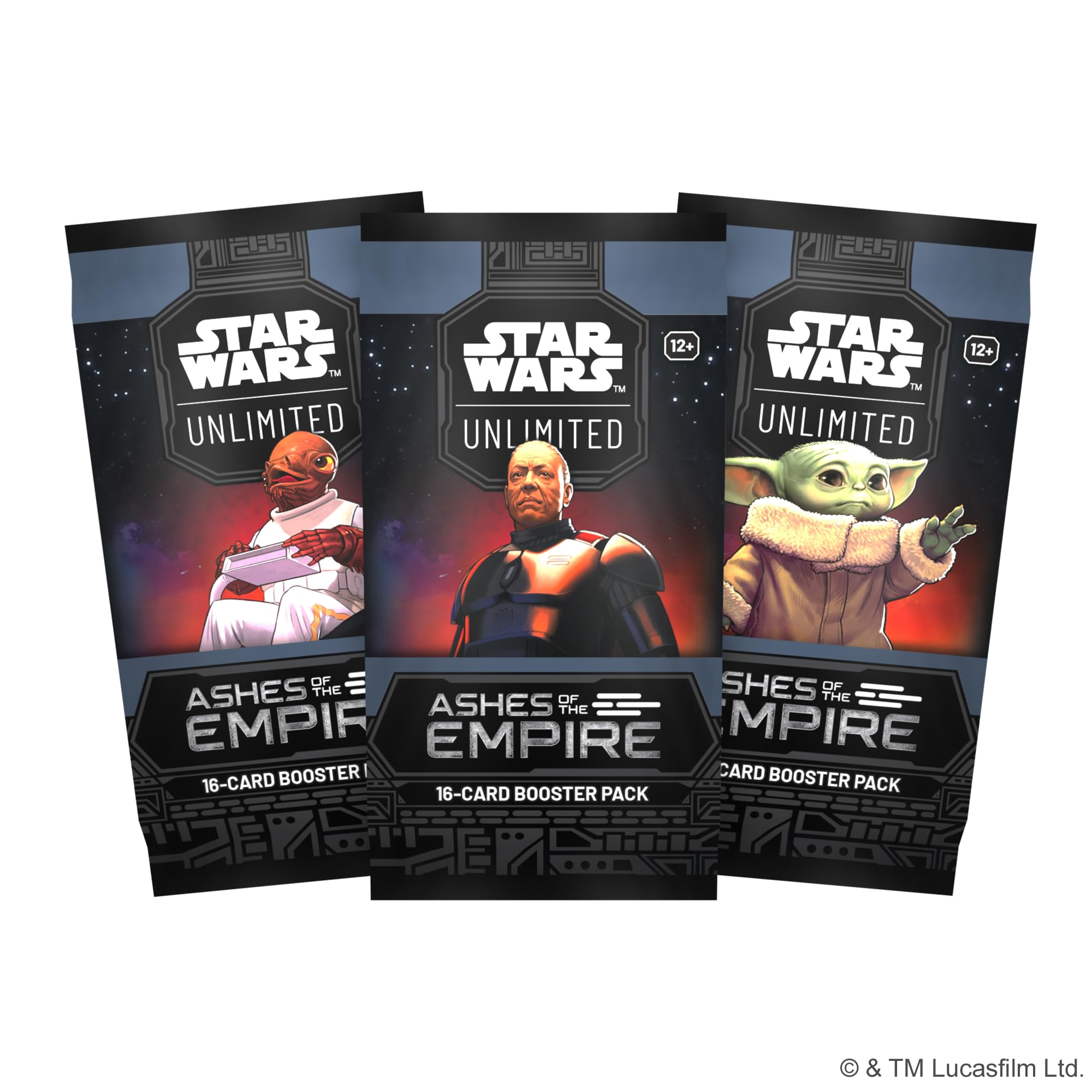 Asmodee Star Wars: Unlimited TCG Ashes of the Empire Booster Display - 24 Packs 3