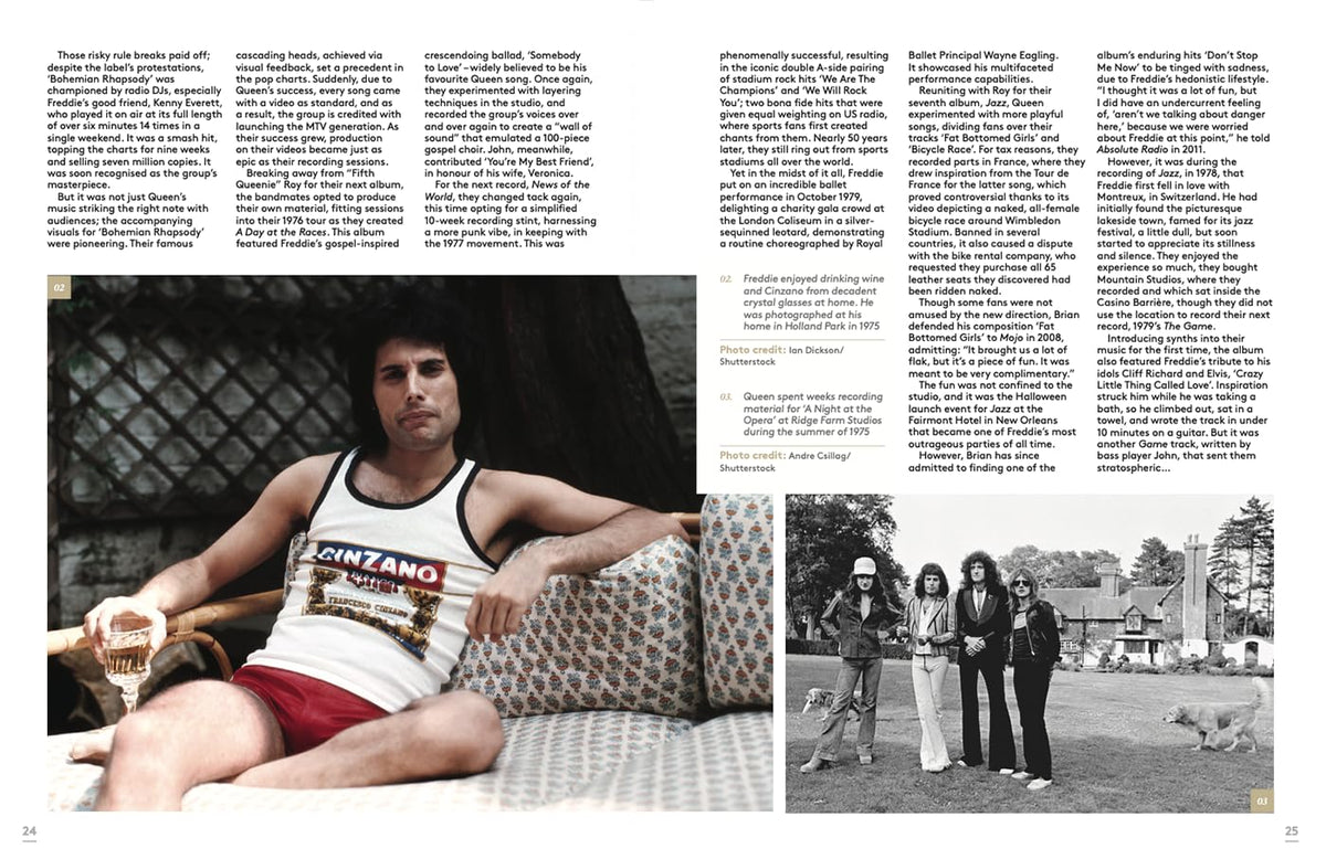 Freddie Mercury - The Legend Remembered by Ashleigh Rainbird | Hardcover | 160 Pages 3