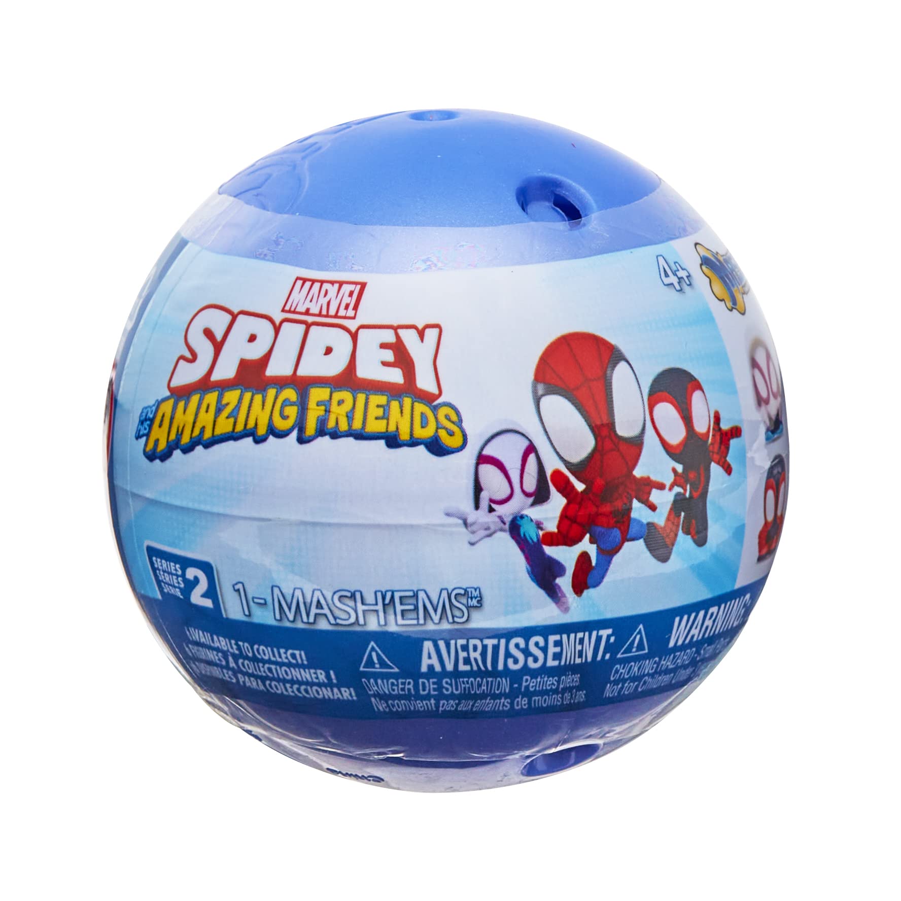 Mash"ems Spidey and His Amazing Friends - Squishy Collectible Capsule, Styles May Vary 5