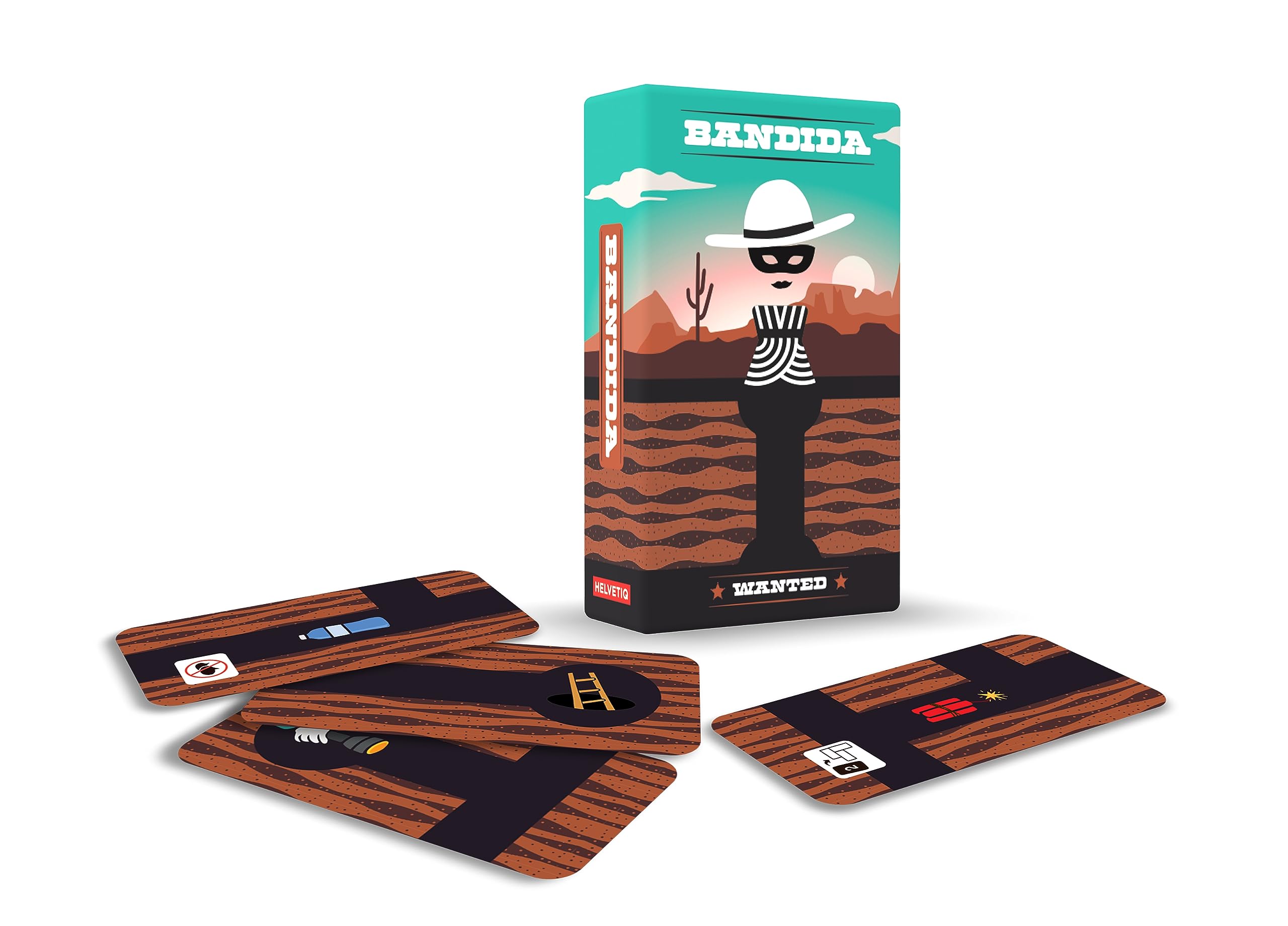 Helvetiq Bandida Card Game for 1-4 Players, Ages 6+ 10