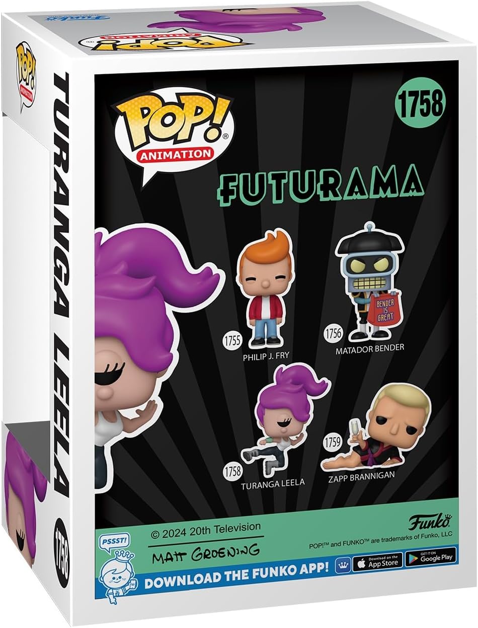 Funko POP! TV - Futurama - Turanga Leela Vinyl Figure (80077)