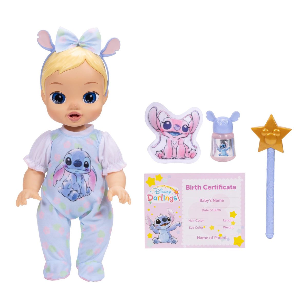 Disney Darlings Stitch Feature Doll - 33cm, Blonde
