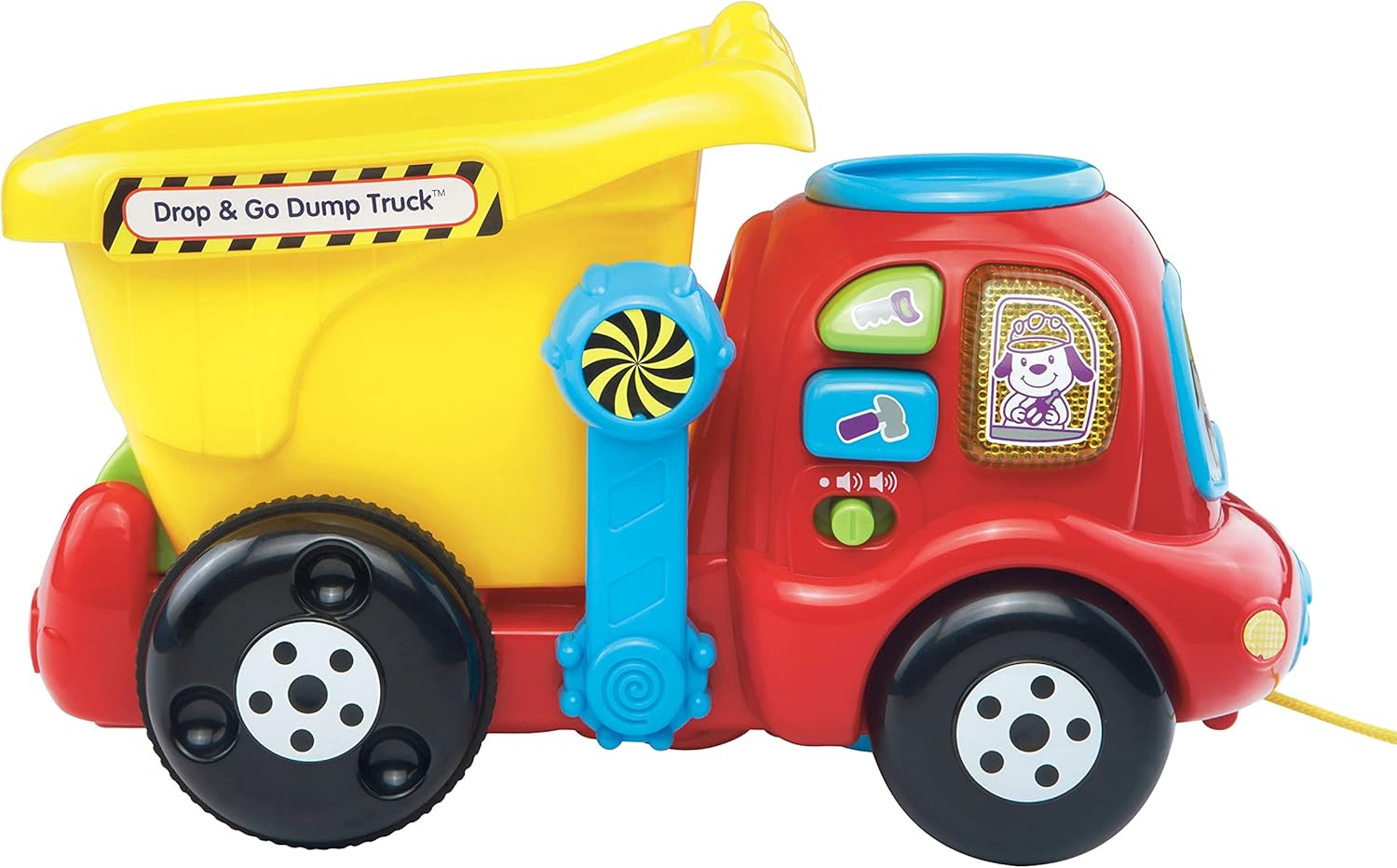 VTech Put and Take Dumper Truck - Interactive Educational Toy for Toddlers 6M+