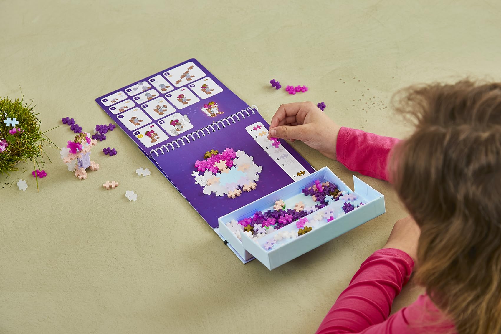 PLUS PLUS Enchanted Forest Mosaic Kit - 125 Pieces | Ages 5-12 | Dishwasher Safe 4