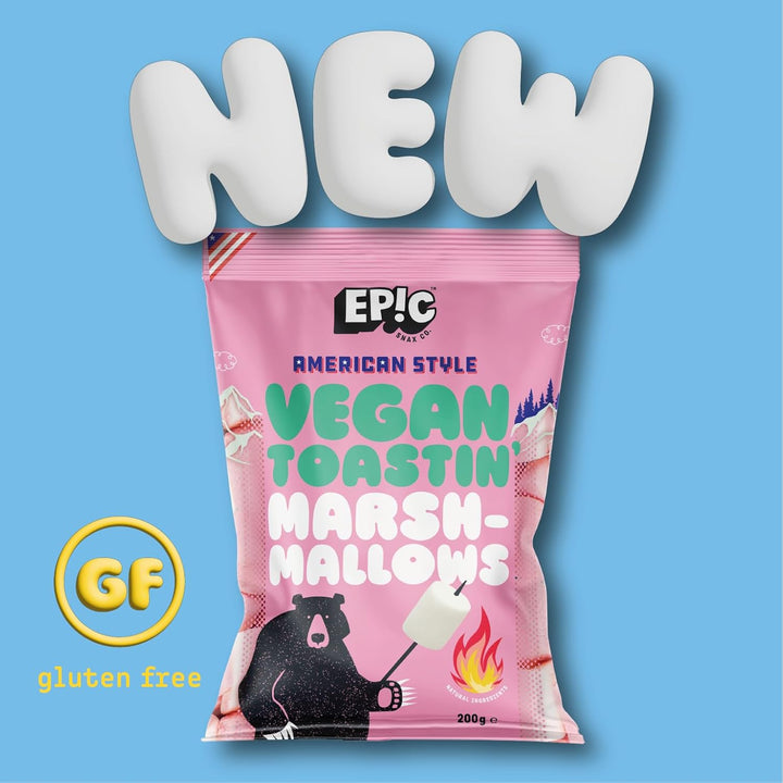 EPIC SNAX CO - Vegan Toastin' Marshmallows Plant Based American Style 200g