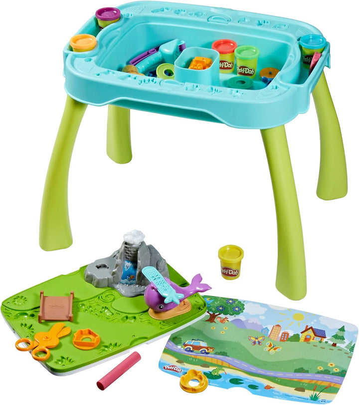 Play-Doh F6927 1st Creative Table - Reversible Arts & Crafts Center for Kids 3+