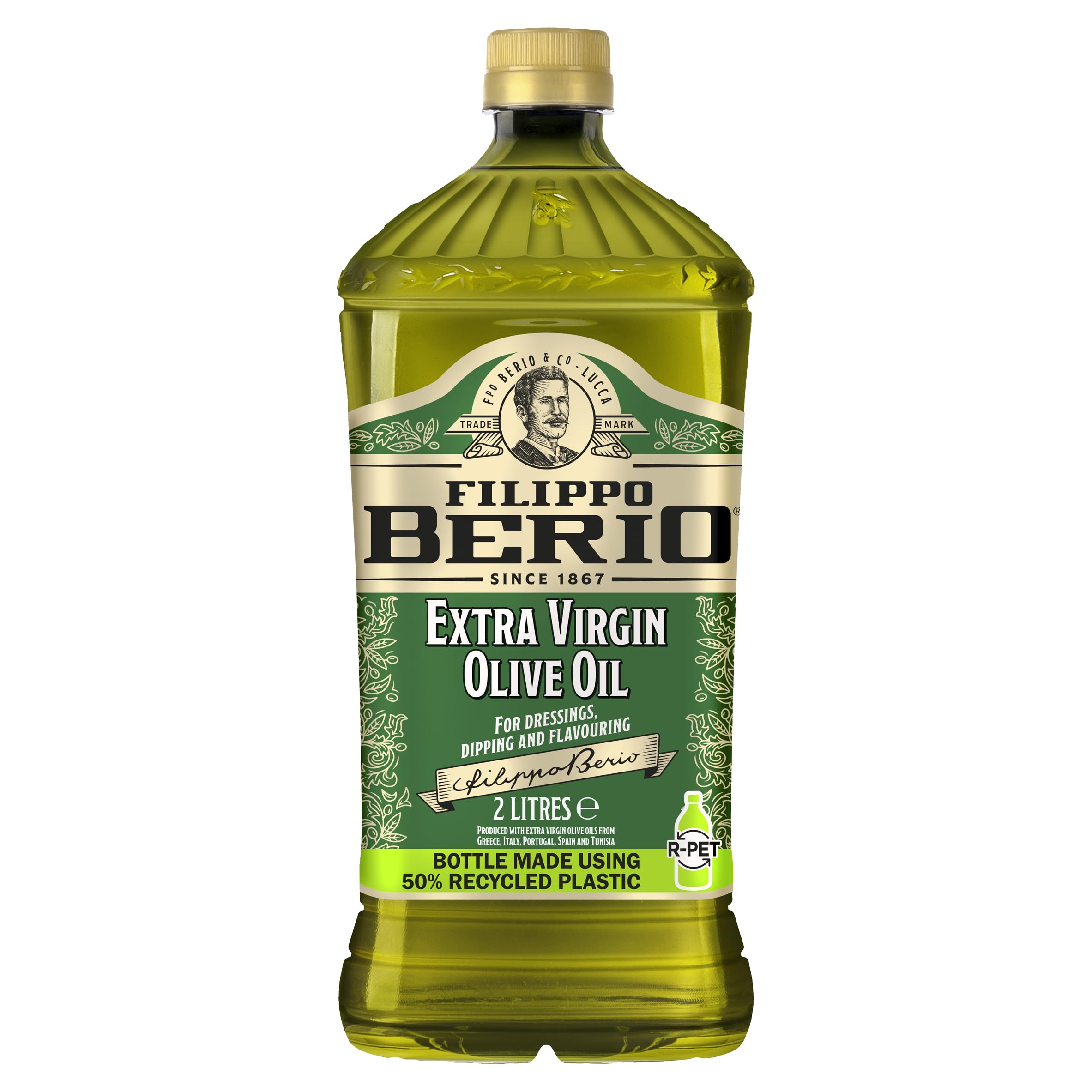 Filippo Berio Extra Virgin Olive Oil - Cold Pressed | 2L PET Bottle 1