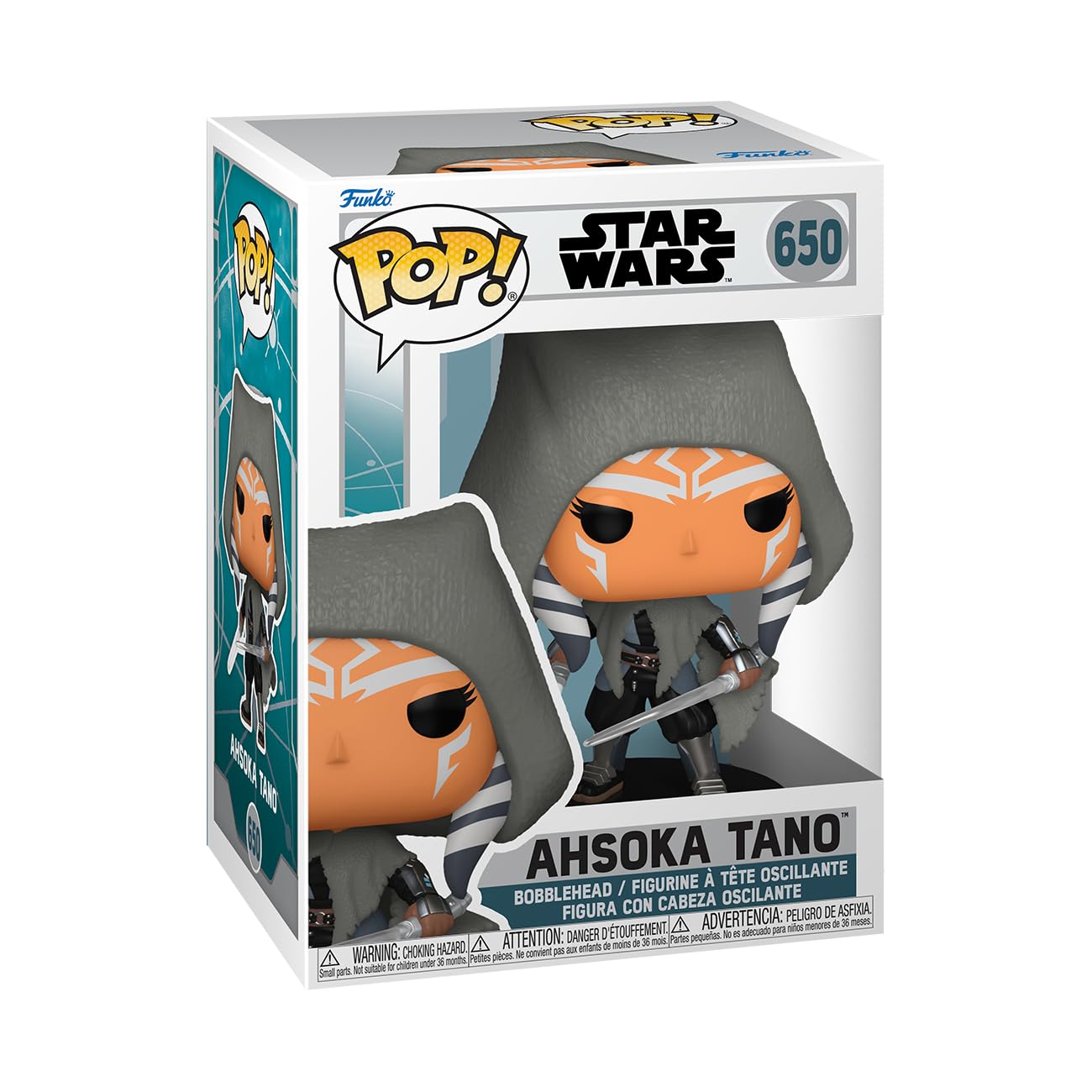 Funko Pop! Star Wars: Ahsoka - Ahsoka Tano with Dual Lightsabers Vinyl Figure