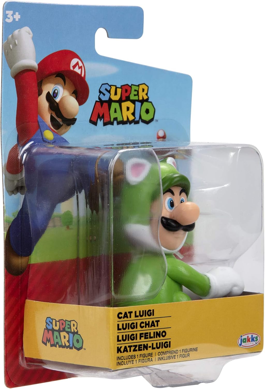 Super Mario - Luigi Action Figure (Multi-Colored)