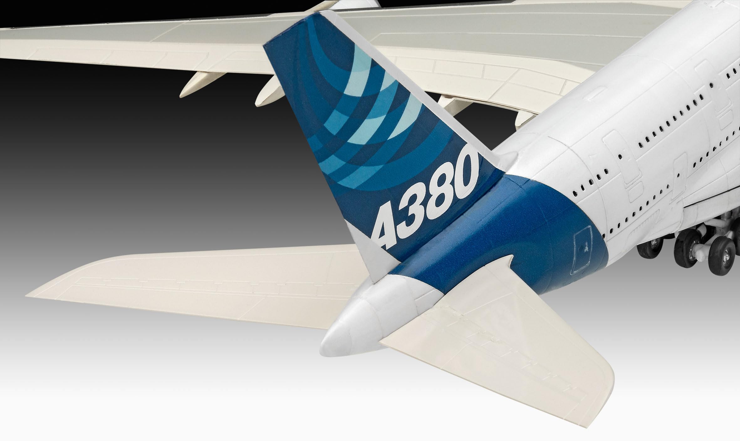 Revell 03808 Airbus A380-800 Model Kit - 1:288 Scale Plastic Aircraft Building Kit for Ages 10+ 5