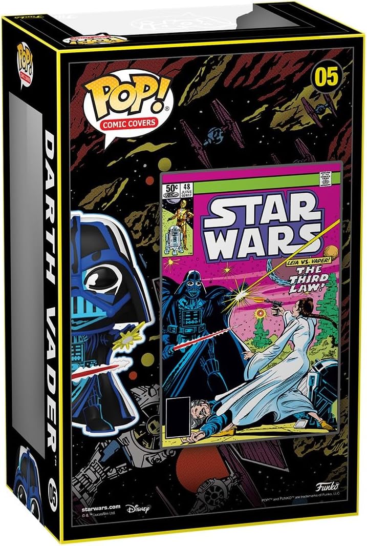 Funko Pop! Comic Cover Star Wars - Darth Vader Vinyl Figure (1977)