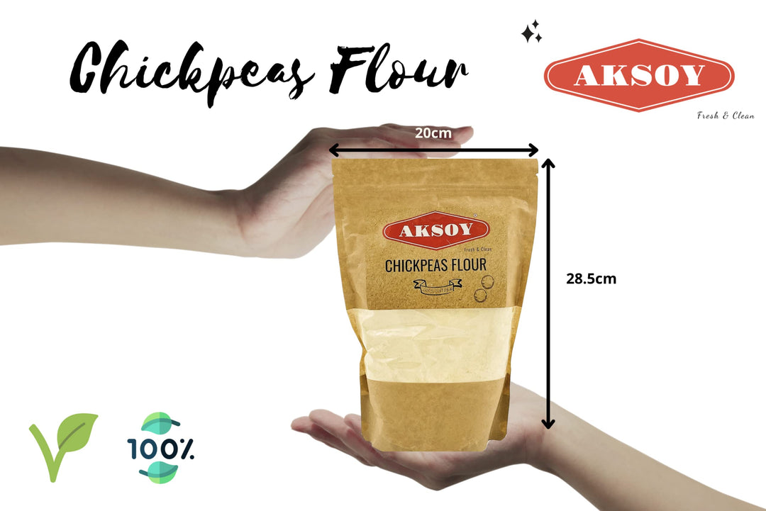 Aksoy Chickpeas Flour 1150gr | High Protein, Gluten-Free Baking & Cooking Flour
