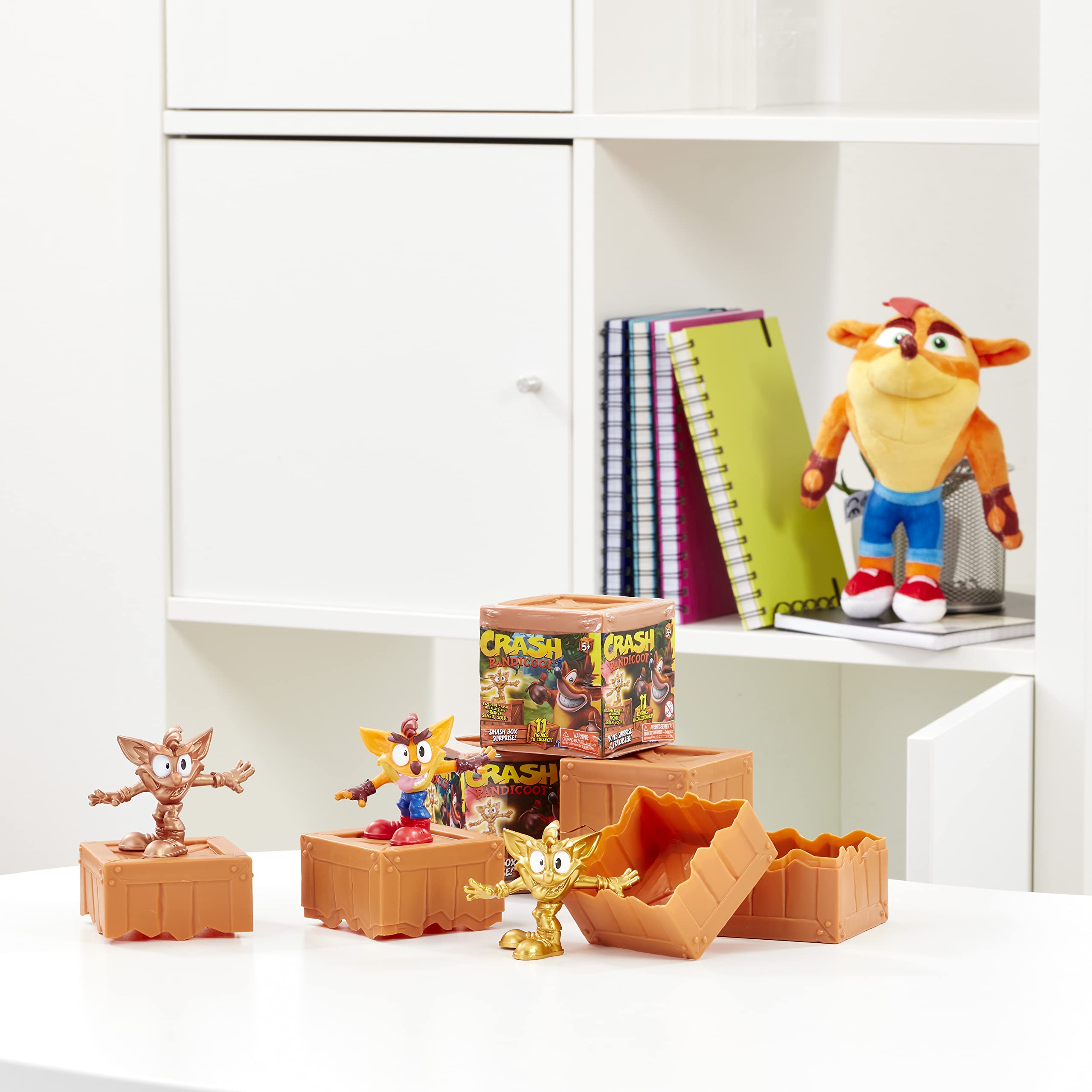 Crash Bandicoot Bandai Smash Box Surprise - 6cm Blind Box Collectible Figures for Kids 6