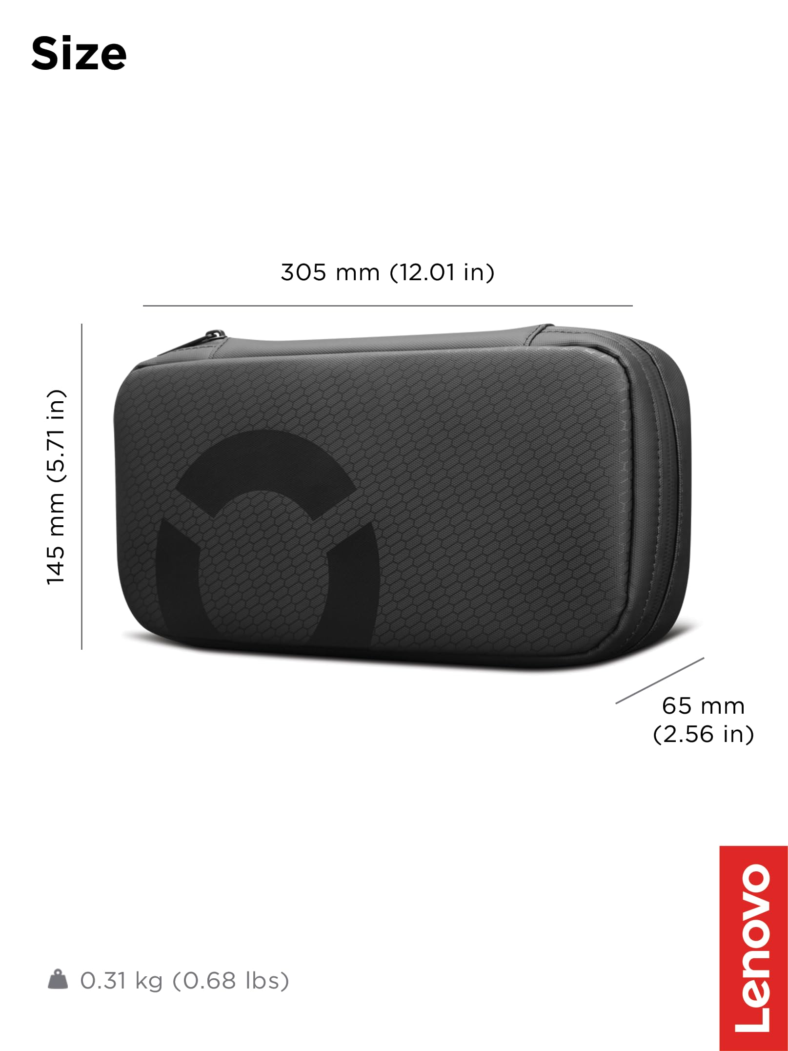 Lenovo Carrying Case for Legion Go S - Protective Storage | Black | Polyurethane 5