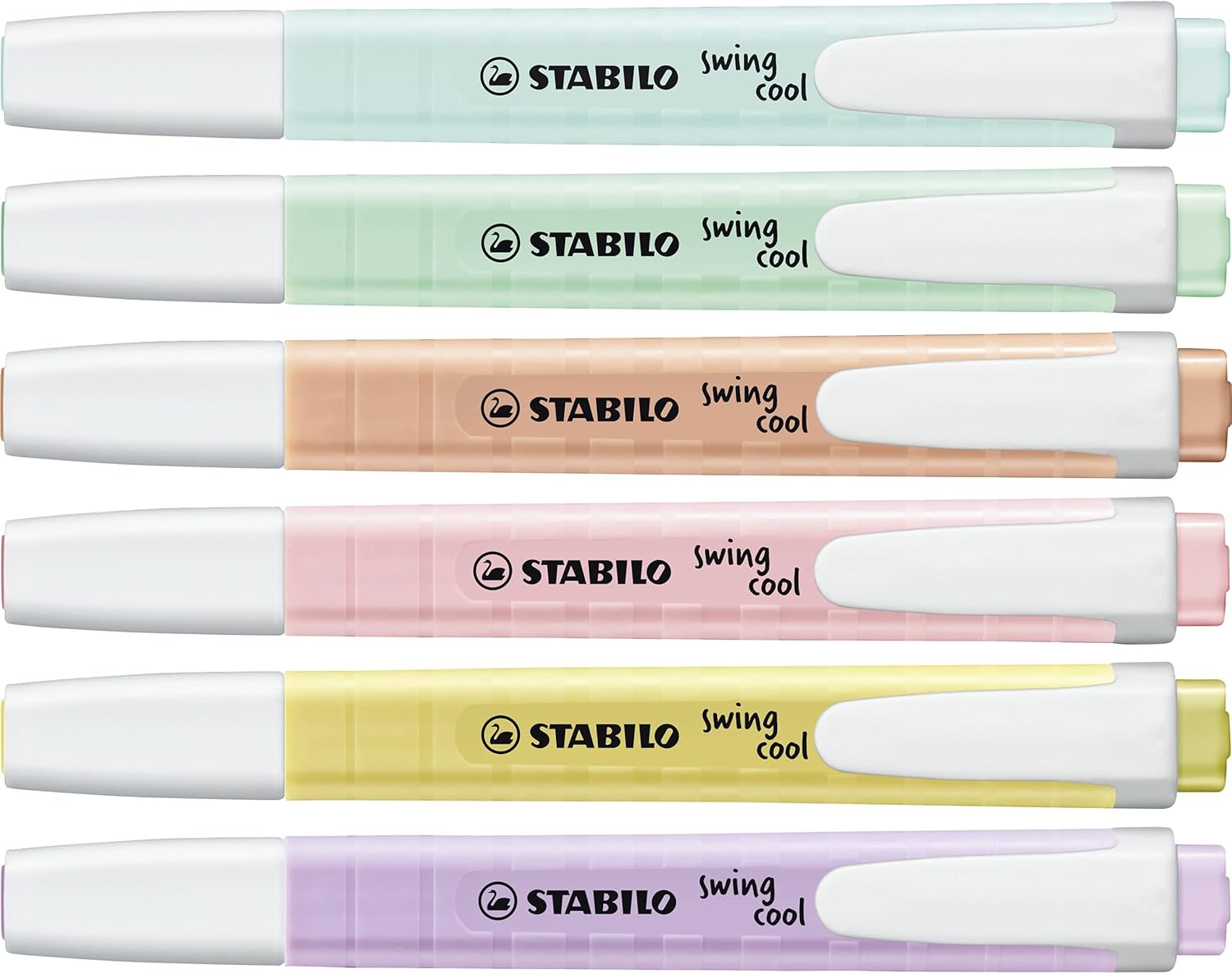 Highlighter - STABILO swing cool Pastel 6 Assorted Colours 4