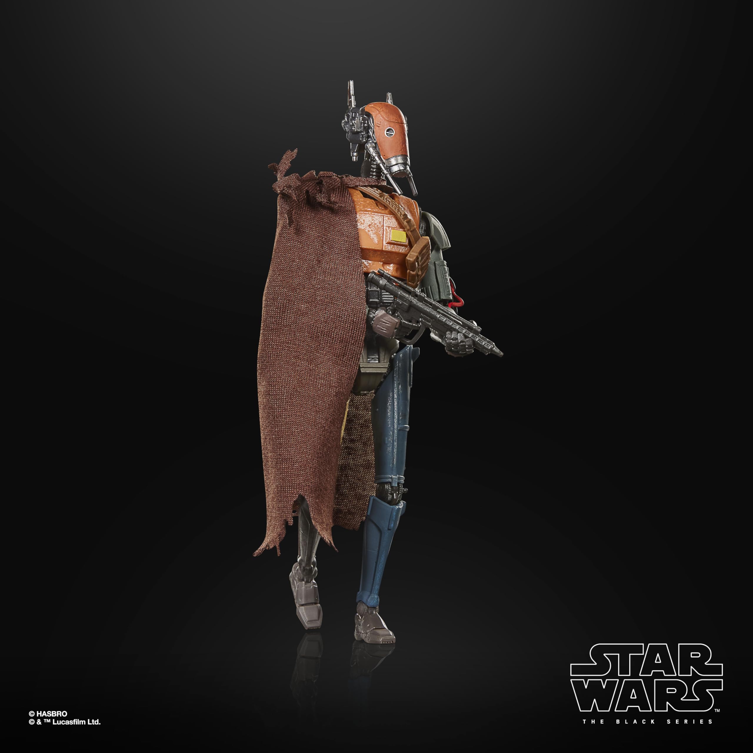 Star Wars The Black Series Mercenary Guard Droid Action Figure - 15 cm Scale, Multicolor, Ages 4+ 4