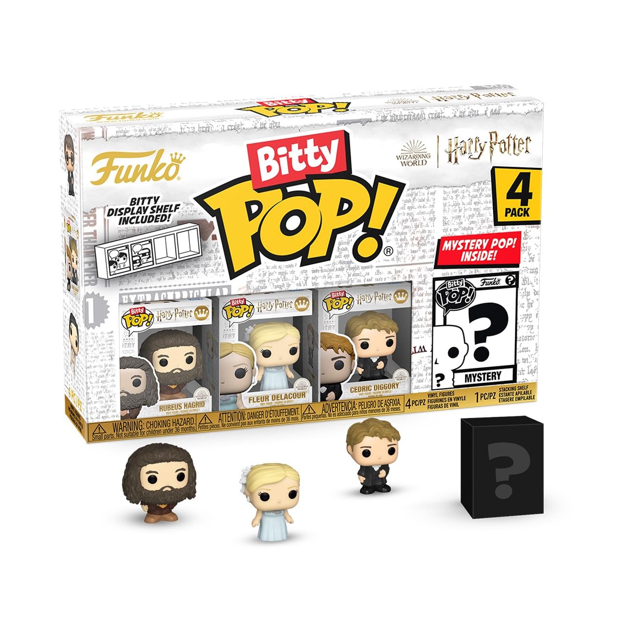 Funko Bitty Pop! Harry Potter - Hagrid Vinyl Figure 4-Pack with Mystery Mini 1
