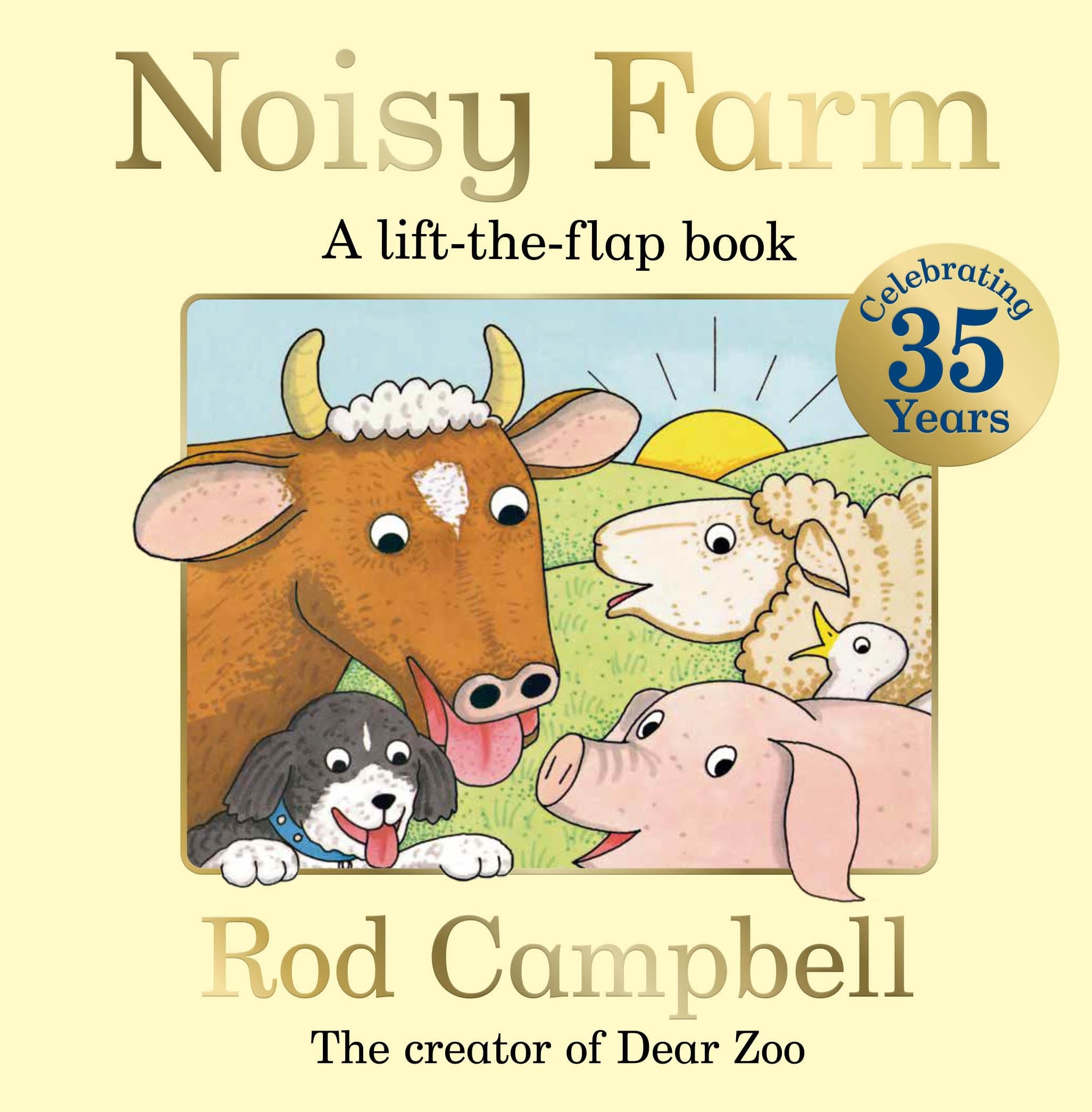 MACMILLAN Noisy Farm: 35th Anniversary Edition Board Book | Ages 1-2 1