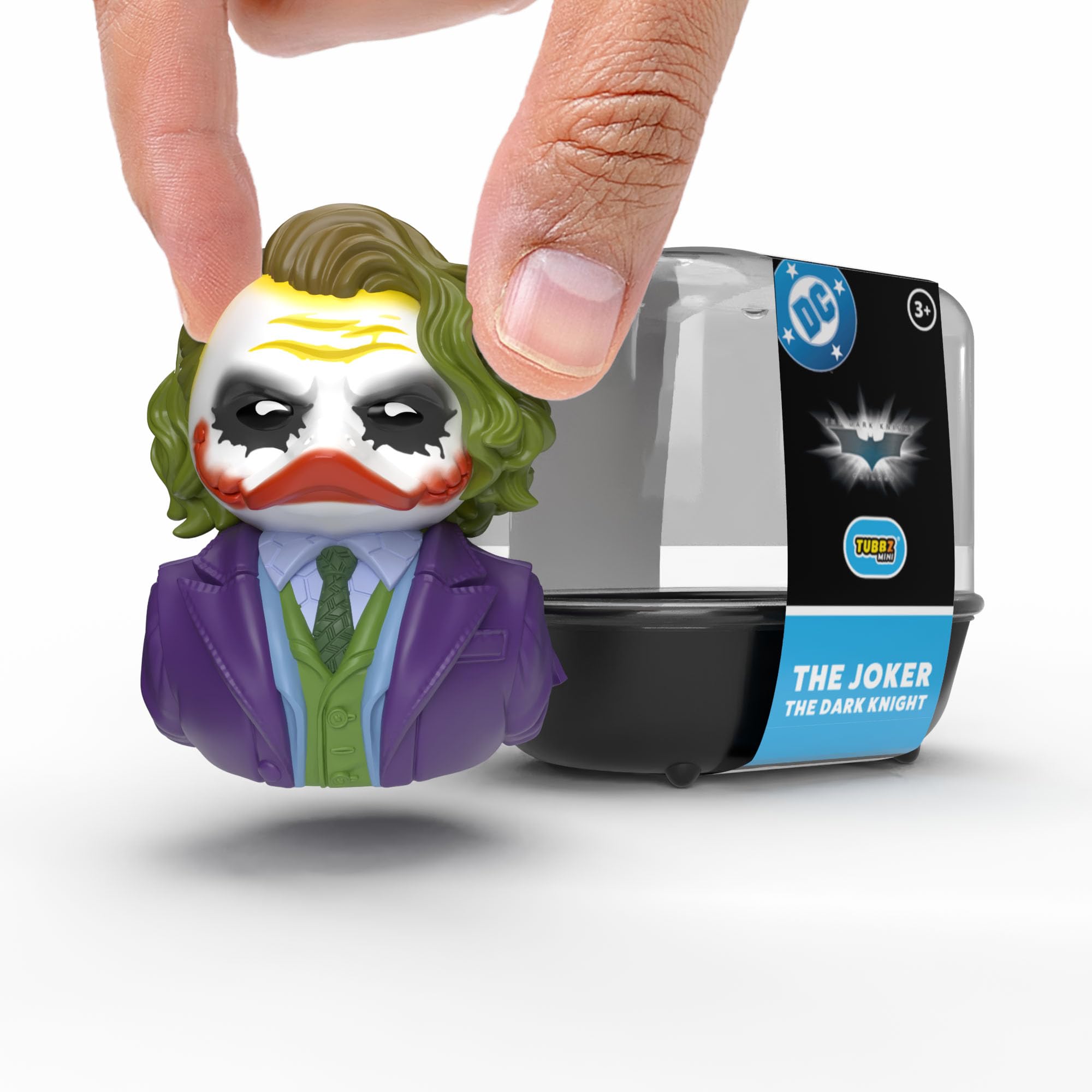 TUBBZ Mini: Batman The Dark Knight - Joker Cosplaying Rubber Duck Vinyl Figure 7