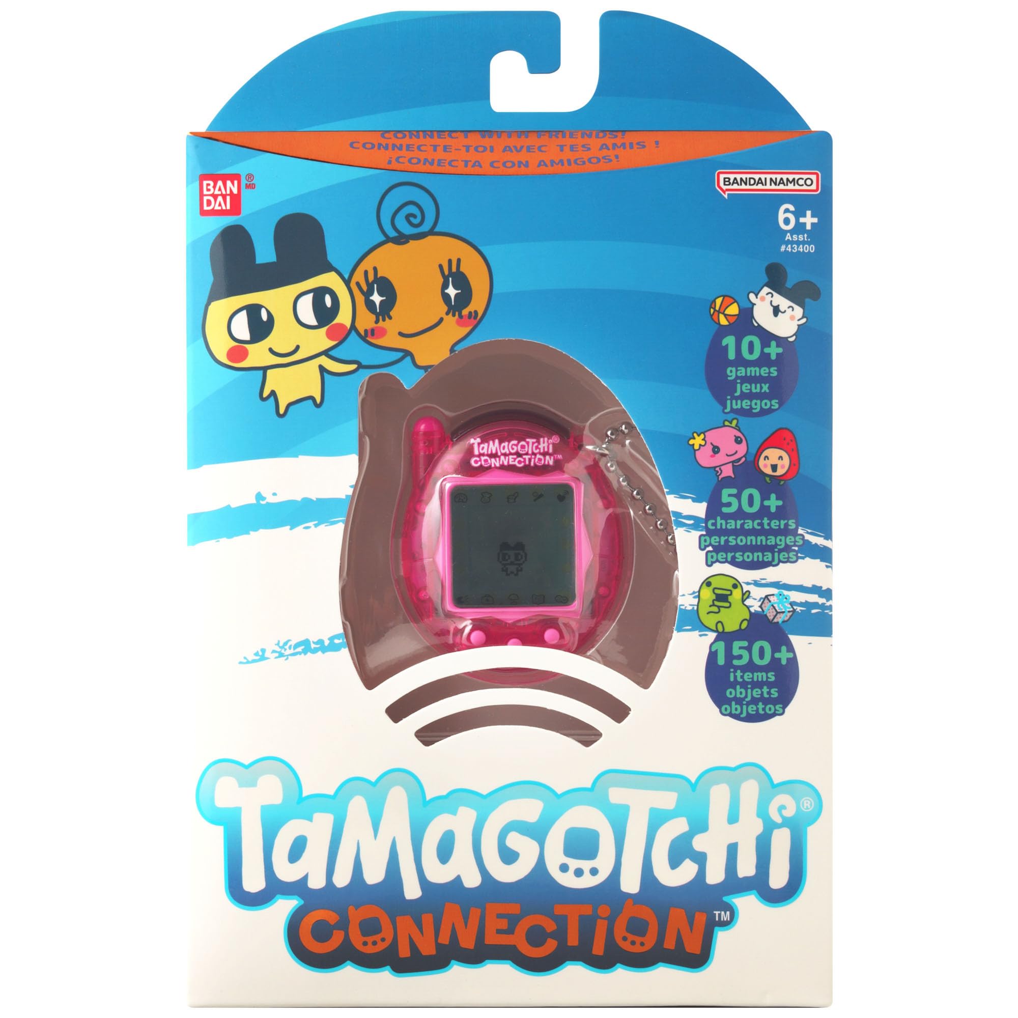 TAMAGOTCHI Connection Virtual Pet - Infra-Red Connection, 50 Characters, 6 Mini Games, Ages 8+ 14