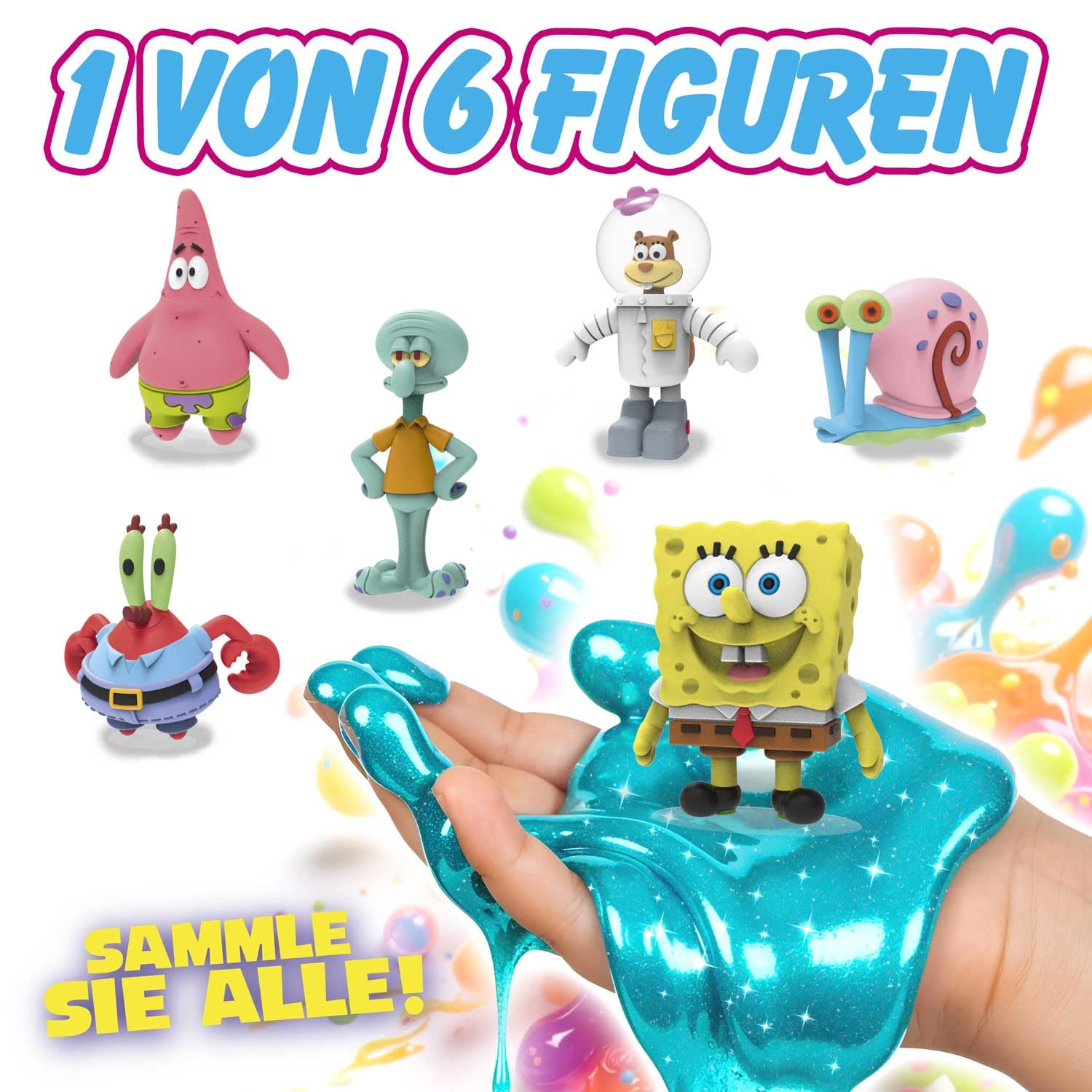 CRAZE Magic Slime Surprise SpongeBob SquarePants Toy Set | Non-Sticky | Ages 3+ 3