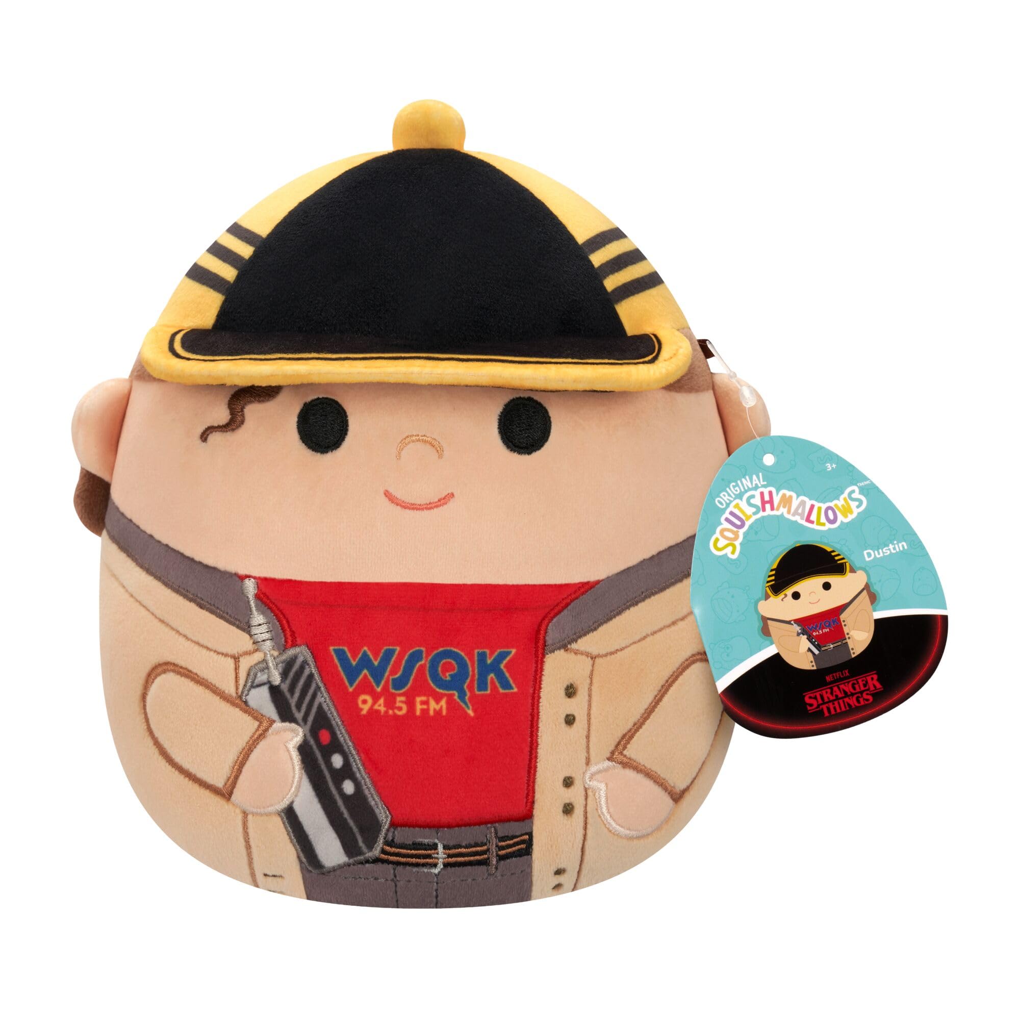 Squishmallows 8-Inch Dustin Plush - Stranger Things by Jazwares 7