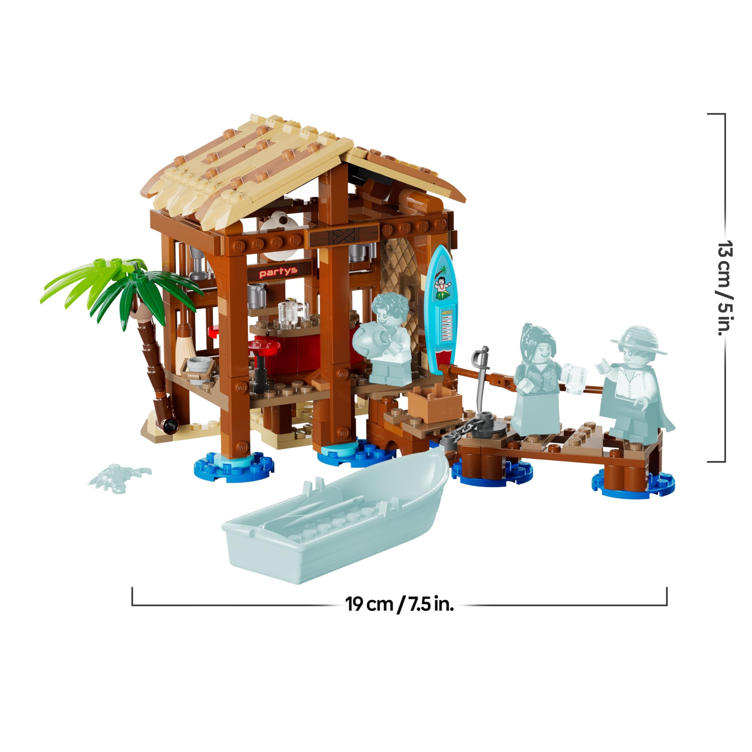 LEGO ONE PIECE Windmill Village Hut Building Set 75636 | Ages 8+ | Includes Luffy, Shanks & Makino Minifigures 8