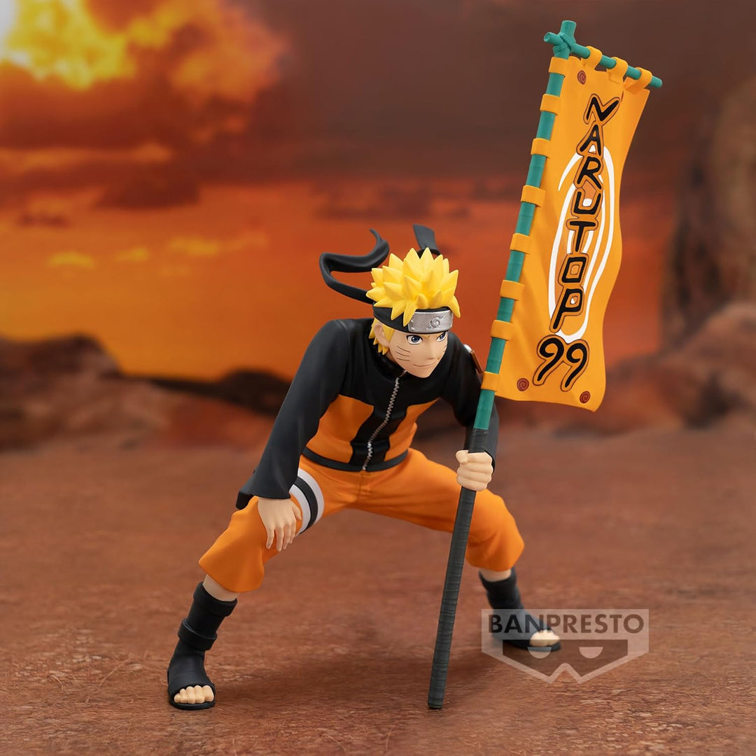 Banpresto Naruto Uzumaki Naruto Narutop99 Action Figure, 11 cm, Multicoloured, B