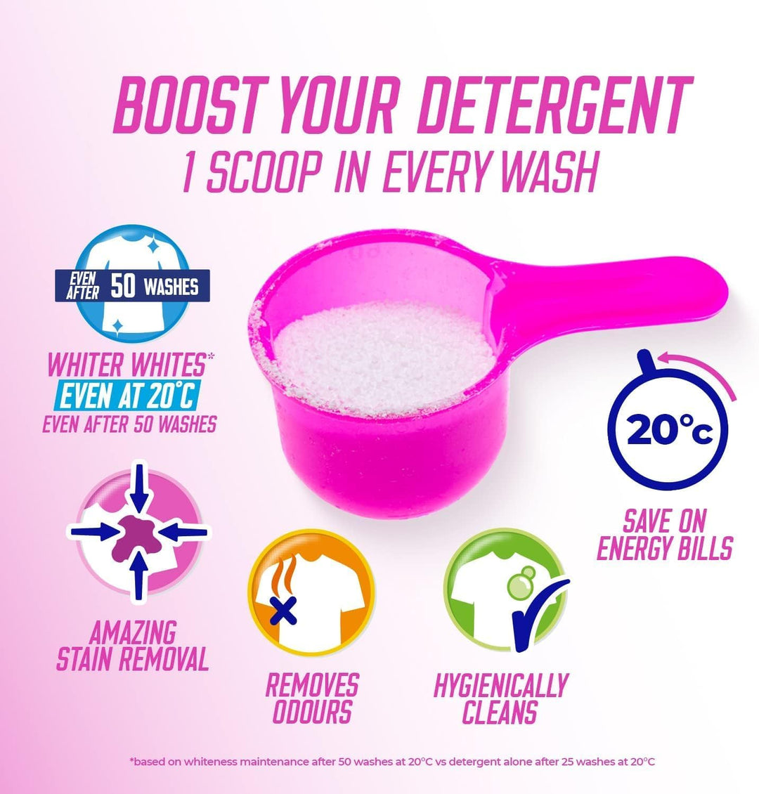 Vanish - Gold Oxi Action Laundry Booster & Stain Remover Powder for Whites 1.5kg