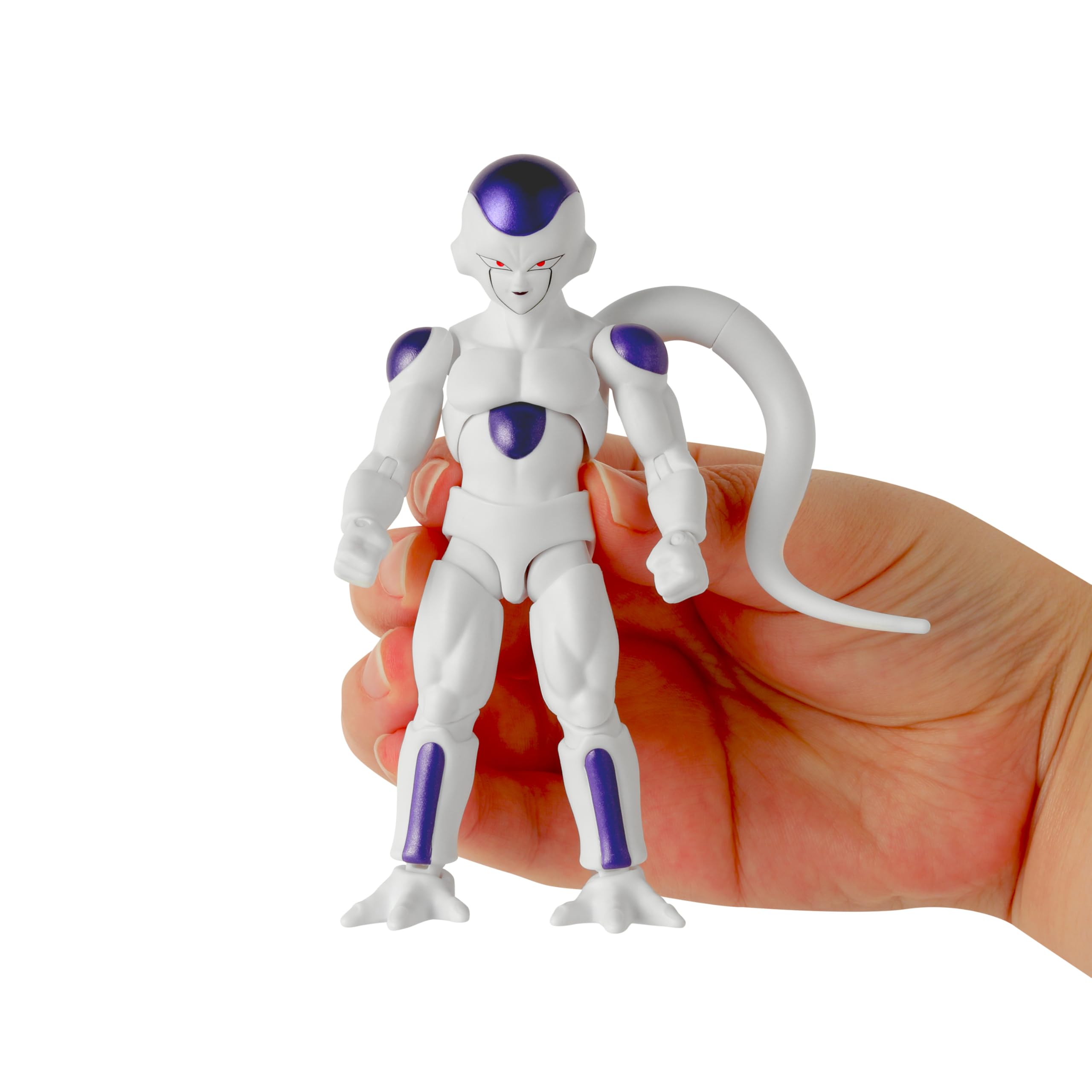 BANDAI Dragon Ball Evolve Frieza 4th Form Action Figure | 12.5 cm Height | 27 Points of Articulation
