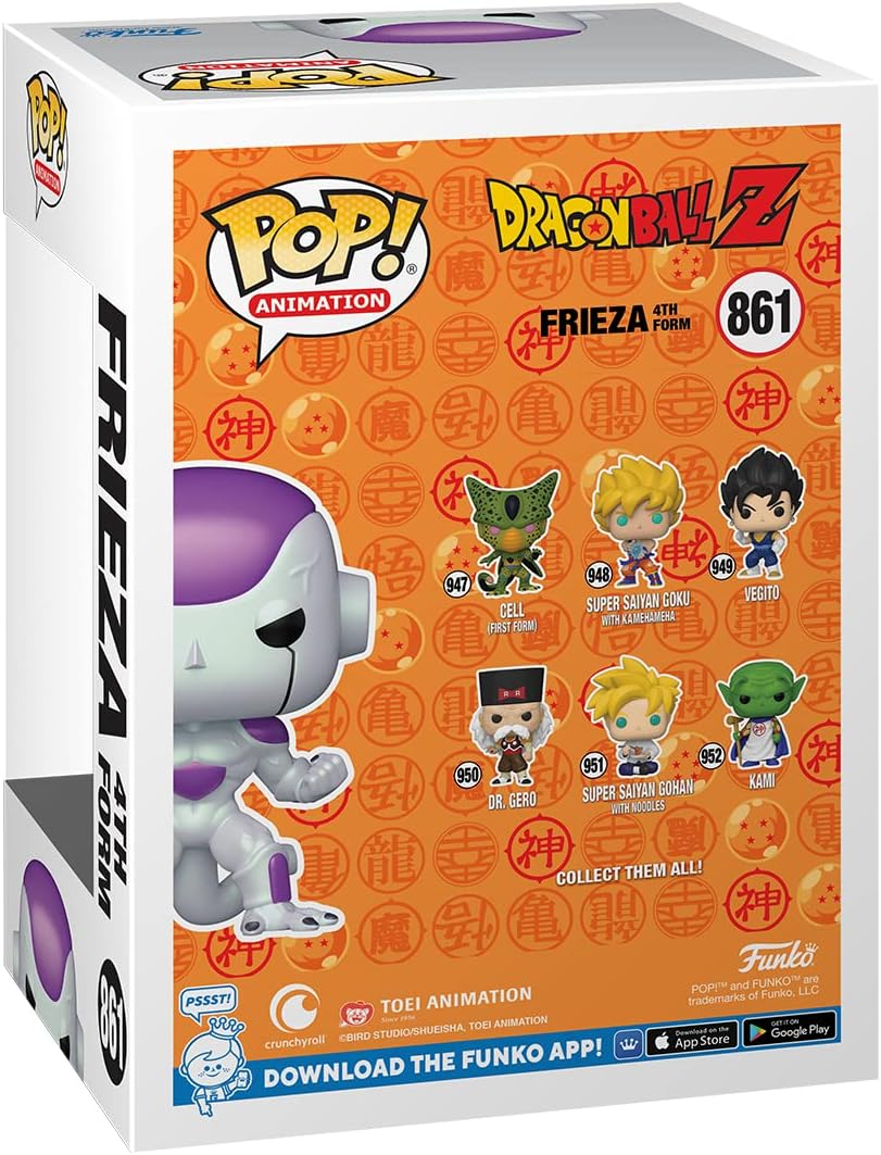 Funko Pop! Dragon Ball Z - Frieza Vinyl Figure & T-Shirt Combo (63652)