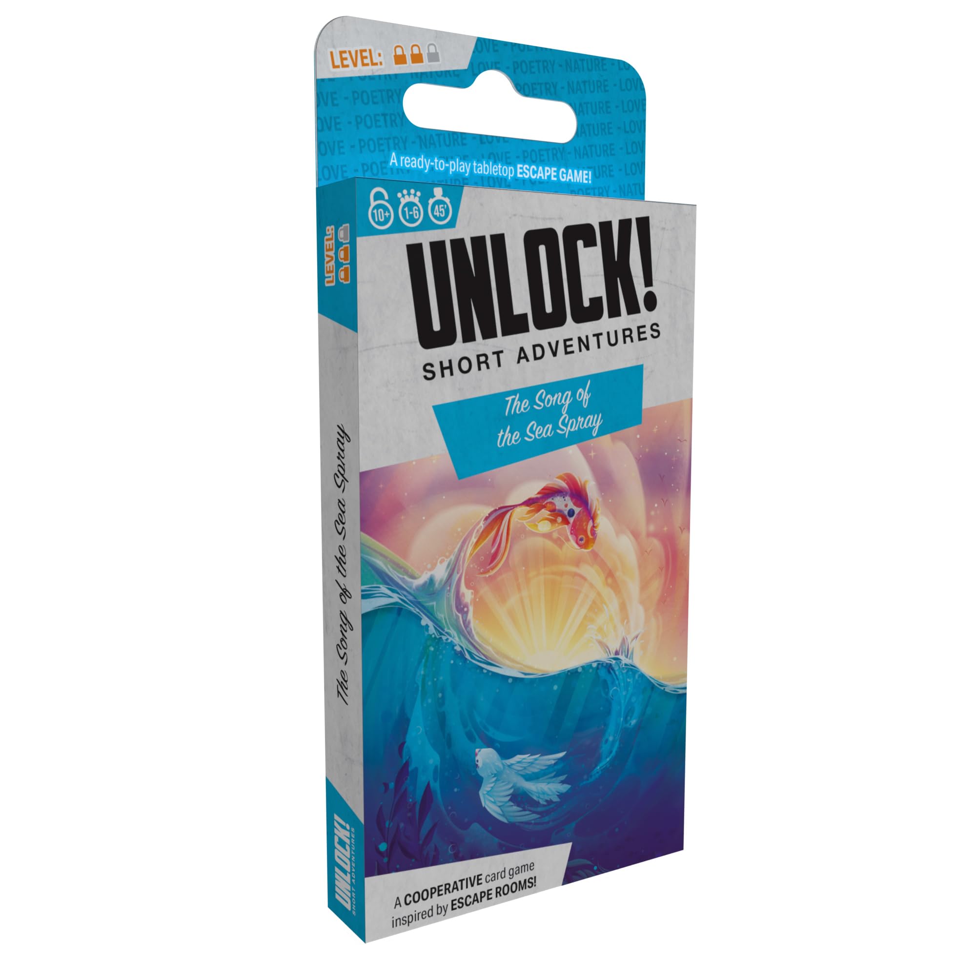 Asmodee Unlock! Short Adventures 11 - The Song of the Sea Spray | Card Game | 1-6 Players