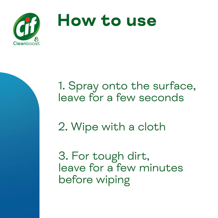 Cif Cleanboost Bathroom Spray (700 ml)