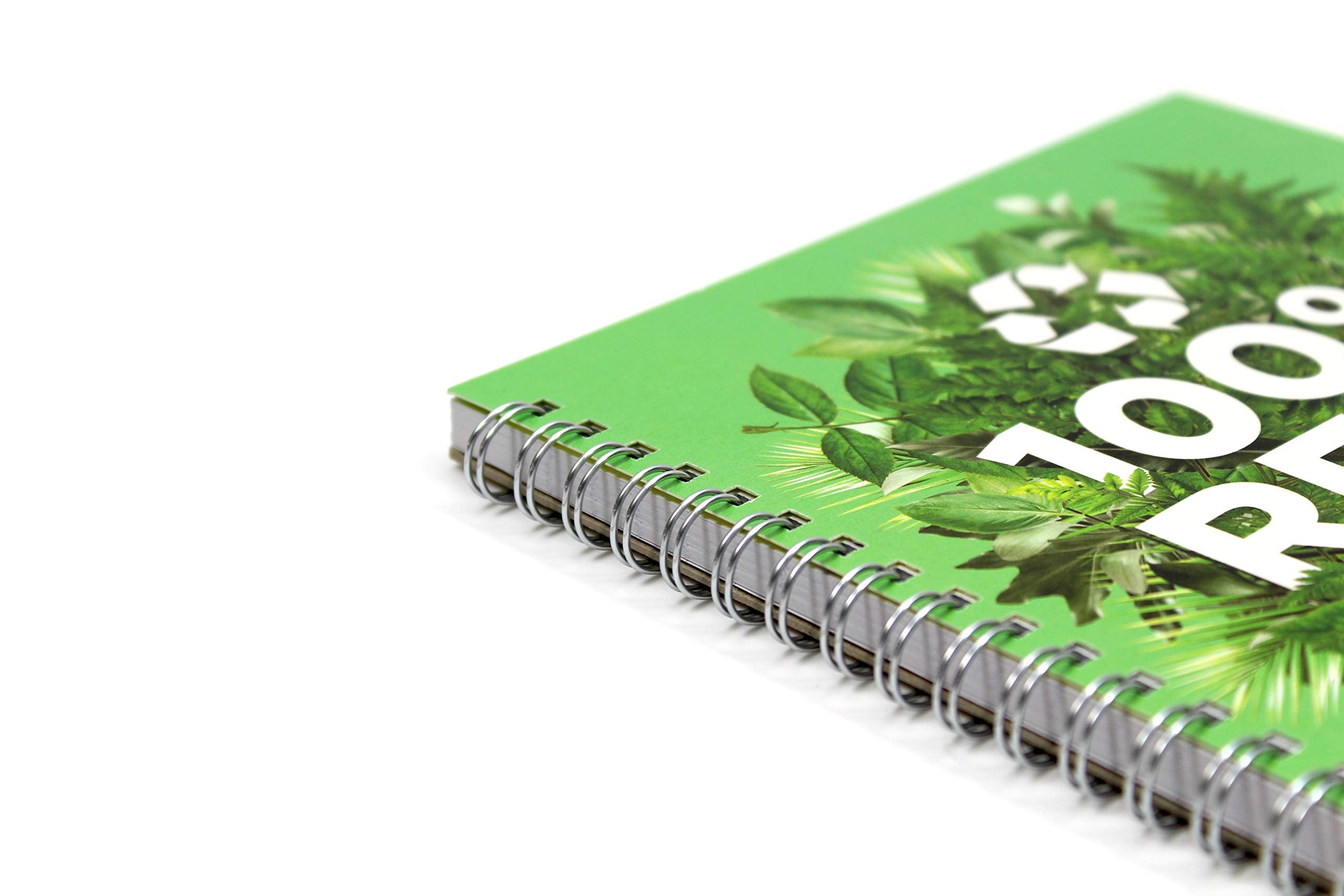 Silvine A5 Premium Recycled Wirebound Notebook - 120 Lined Pages | 80gsm | Soft Cover 4