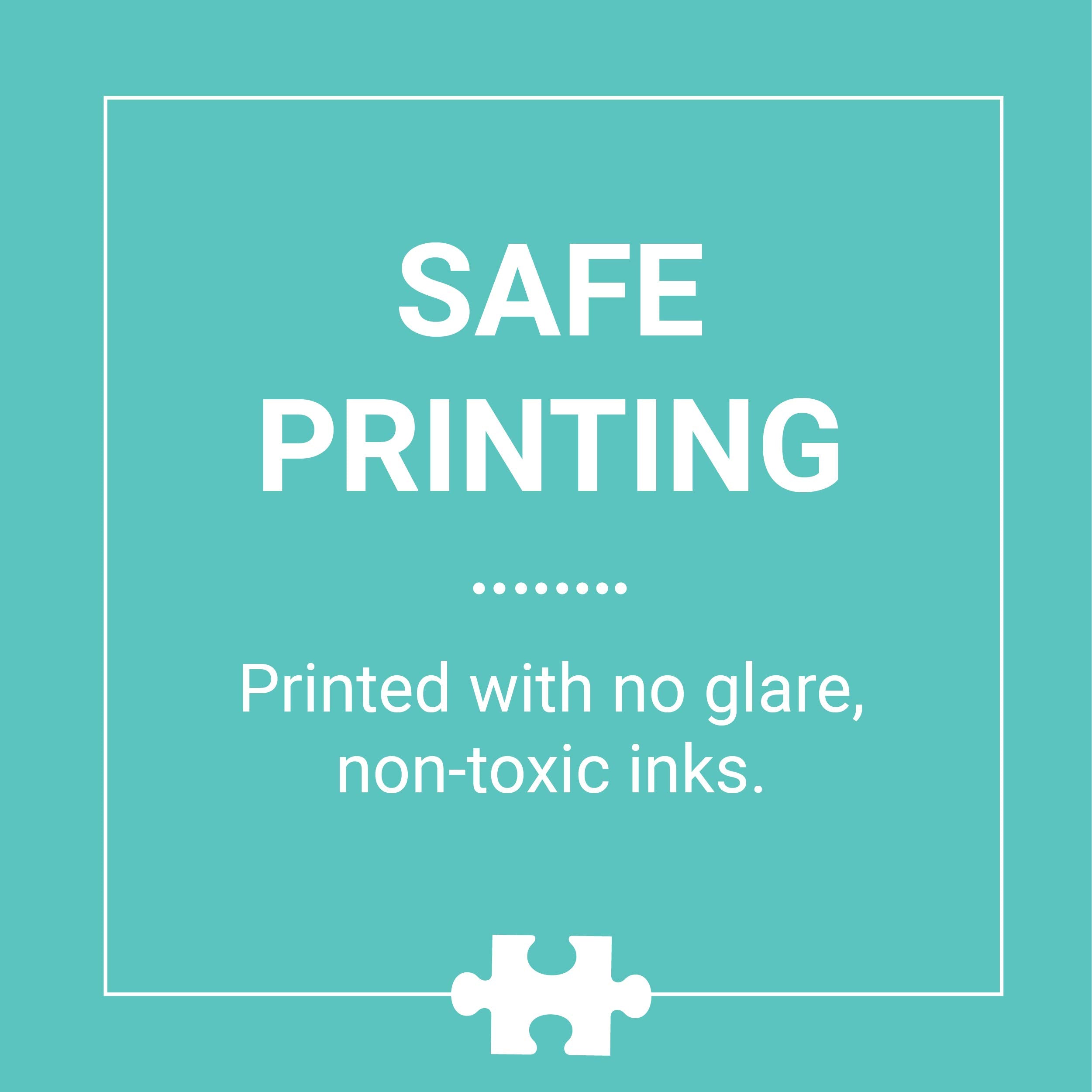 Galison The Christmas Square 1000 Piece Jigsaw Puzzle - Holiday Village Art by Joy Laforme 16