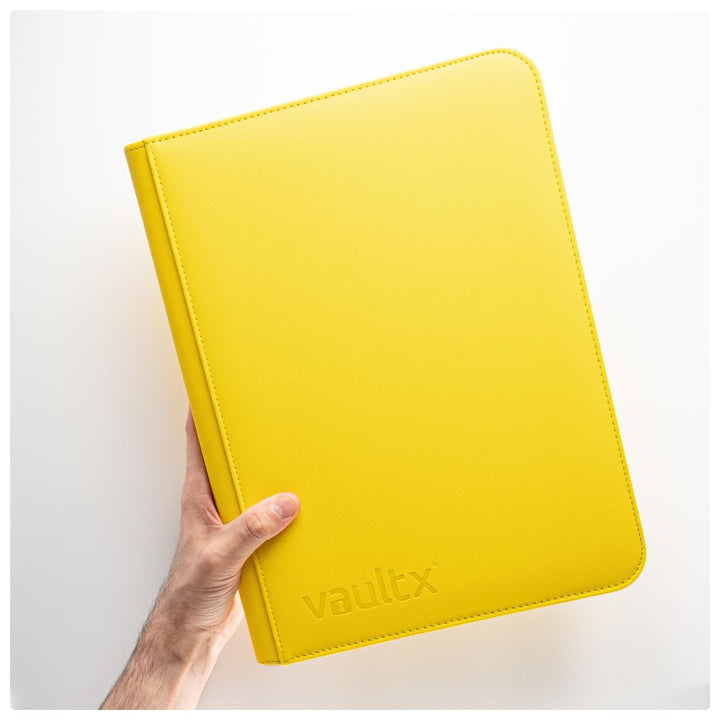 Vault X 9 Pocket Trading Card Zip Binder for Board Games & Card Games - Holds 360 Cards