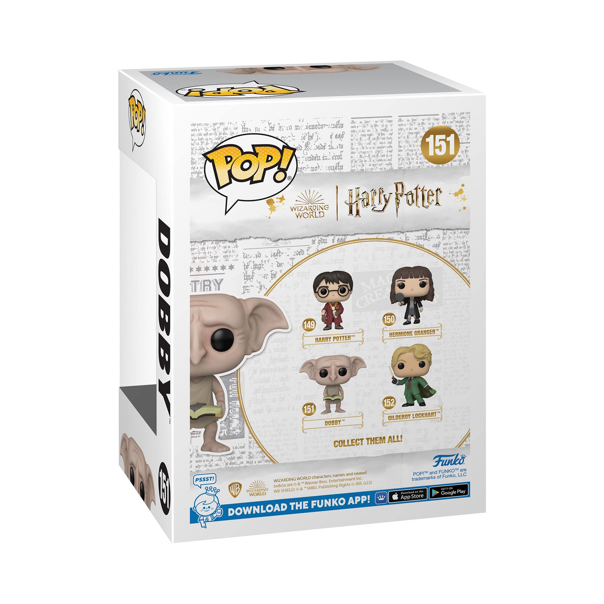 Funko Pop! Harry Potter - Dobby Vinyl Figure | Chamber of Secrets 20th | Amazon Exclusive 4