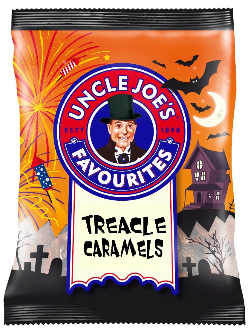 Uncle Joe's Treacle Caramel Toffees - 75g Bag