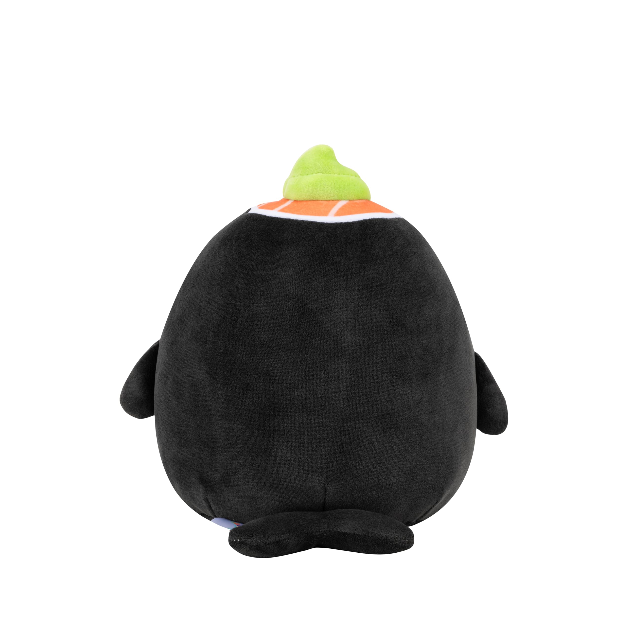 Squishmallows Kai the Black Sushi Orca Whale - 7.5-Inch Plush Toy for Kids 3 Years and Up 10