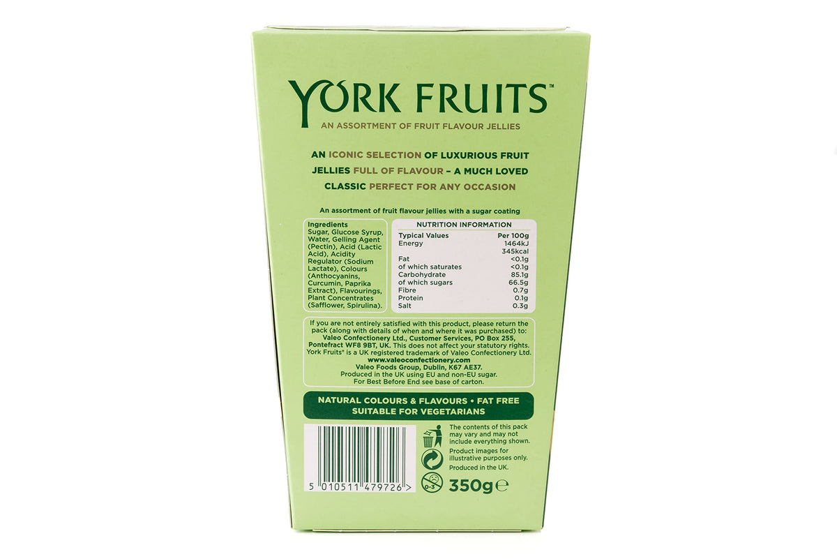 Barratt Fruits Jellies - 6 x 350g