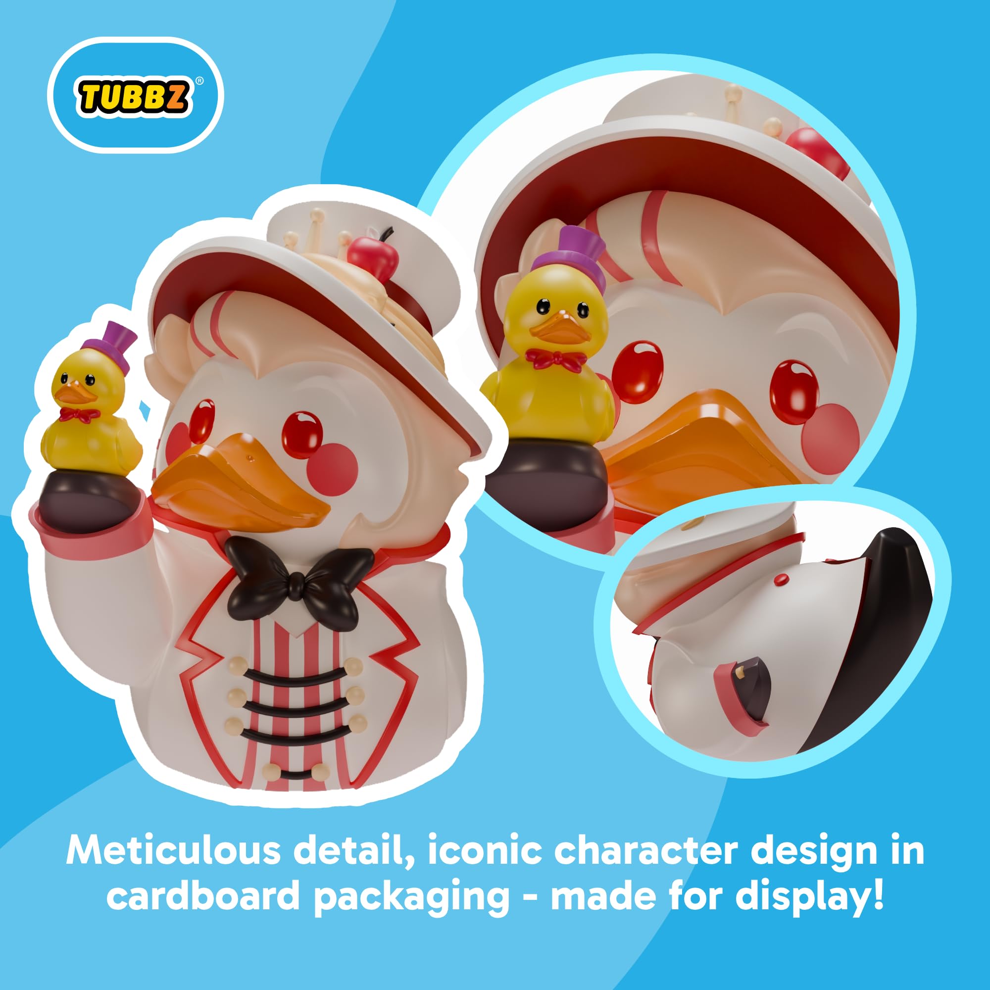 TUBBZ Lucifer Morningstar Cosplaying Rubber Duck Collectible Figure | Boxed Edition