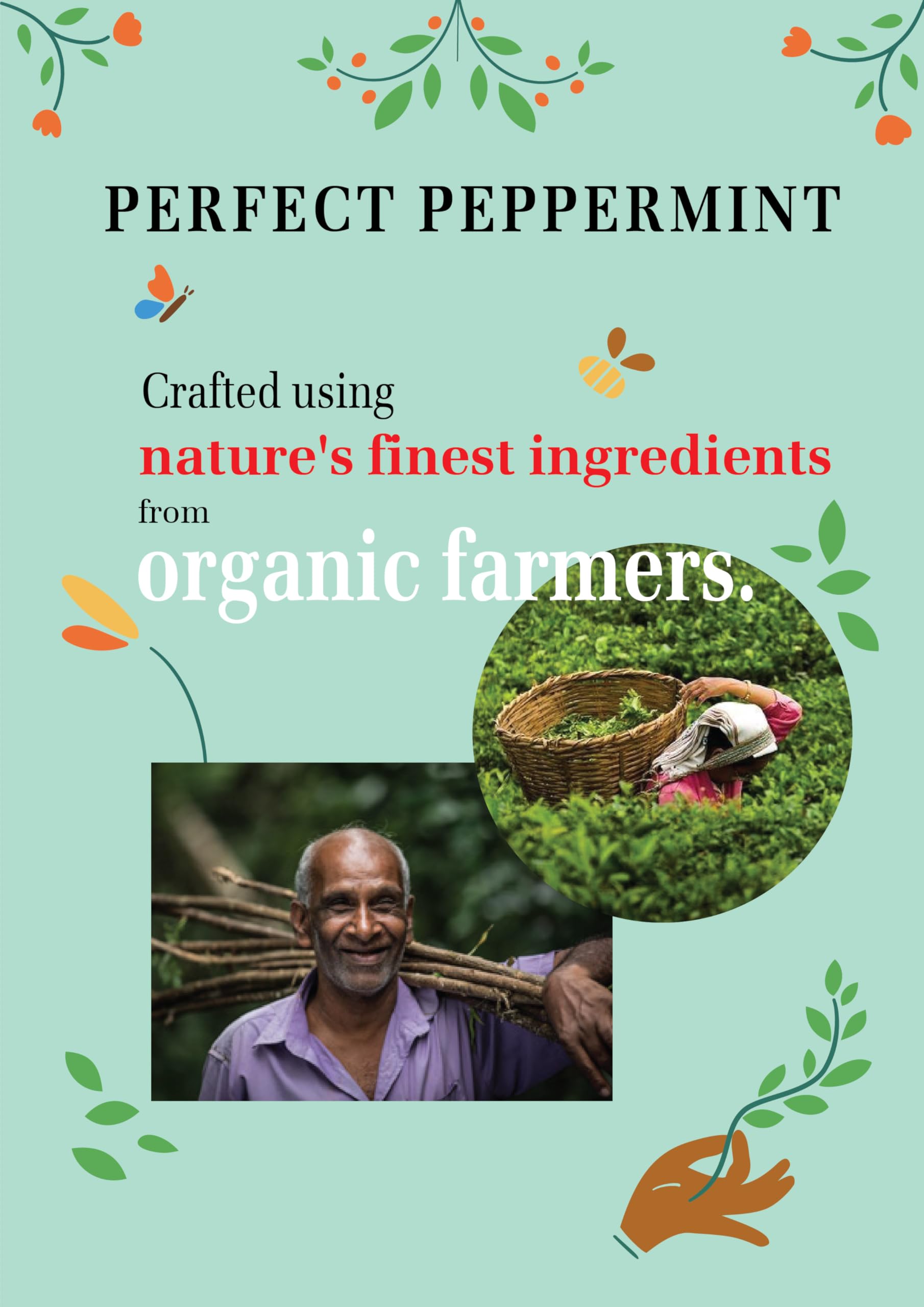 English Tea Shop Perfect Peppermint Herbal Tea - 20 Count, Caffeine-Free, 30g 4