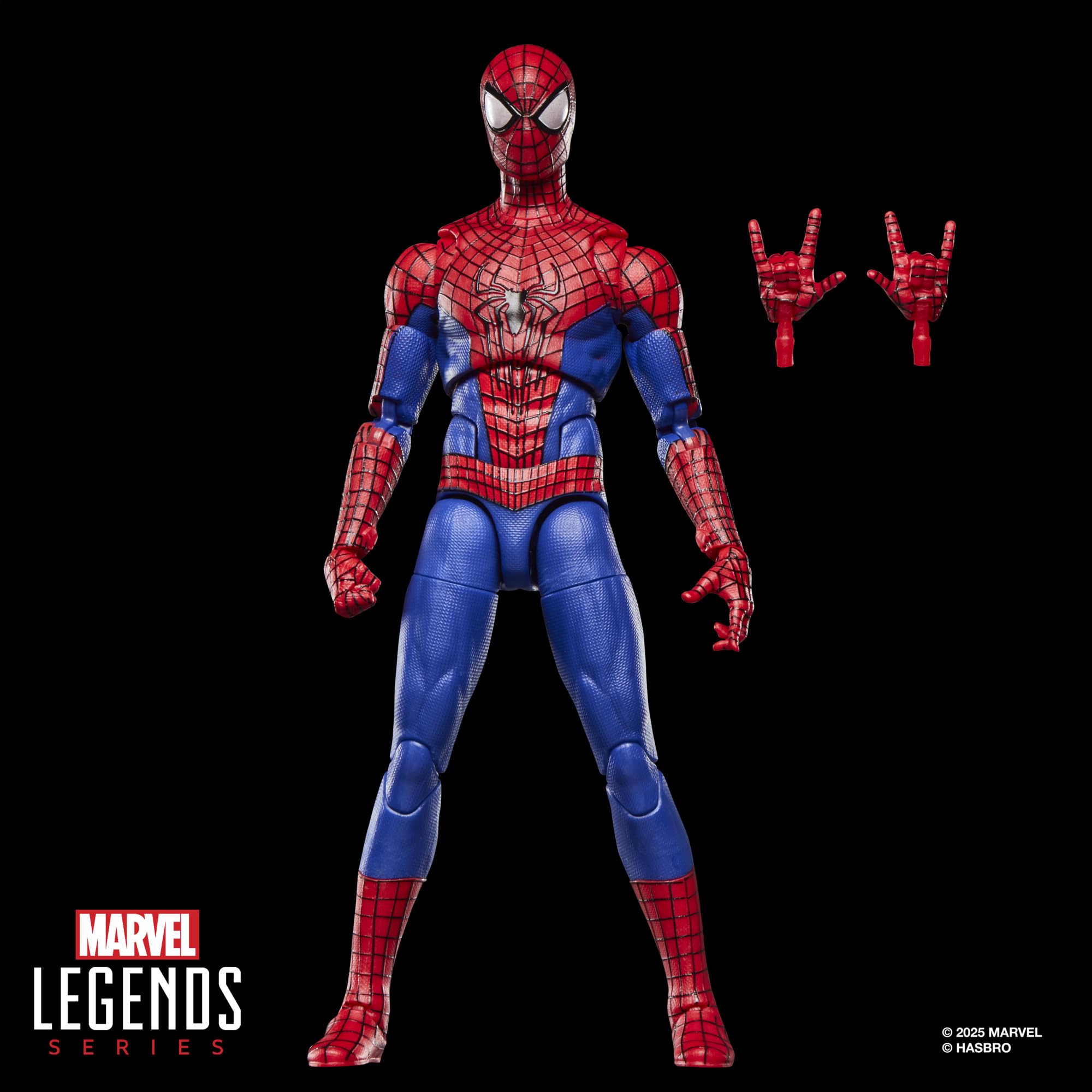 Marvel Legends Series The Amazing Spider-Man Action Figure | 6-Inch Scale | 20+ Points of Articulation 8