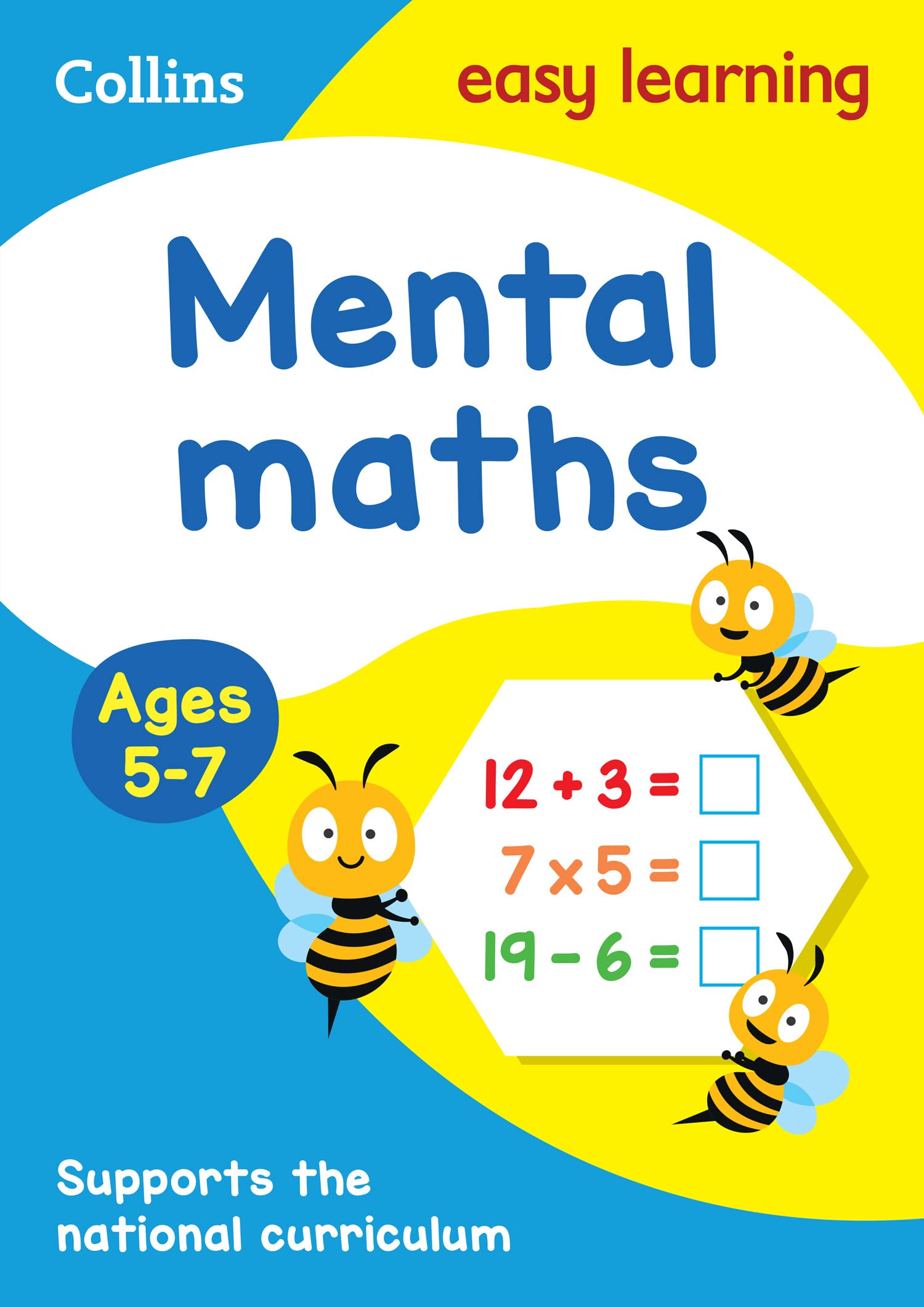 Collins Mental Maths Ages 5-7 Activity Book | KS1 Arithmetic Practice | Revised Edition 1