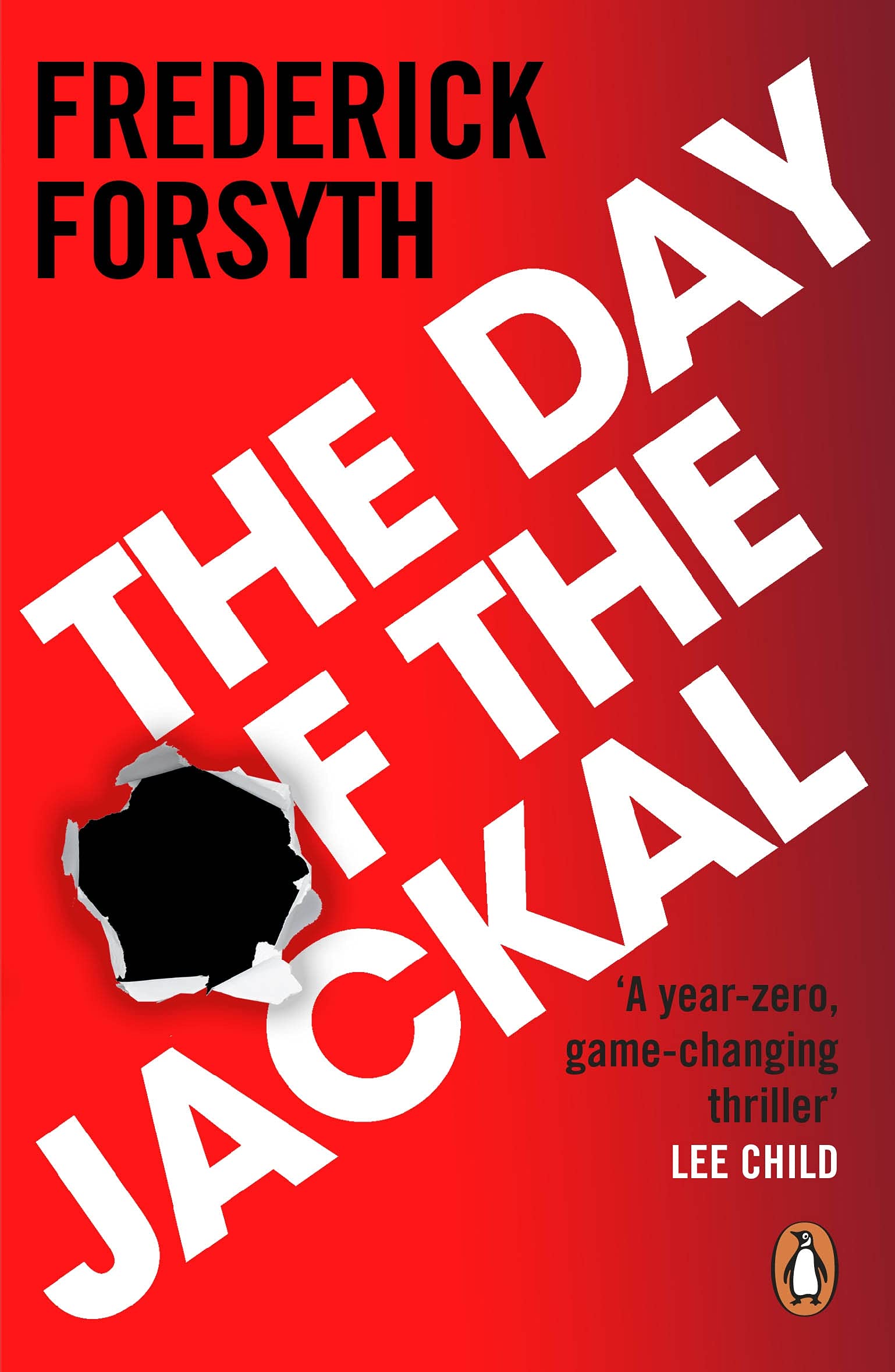 The Day of the Jackal by Frederick Forsyth - Political Thriller Paperback 1